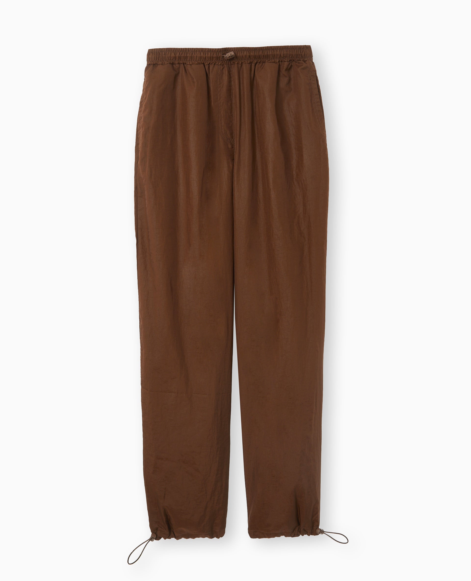 Pantalon parachute avec liens élastiqués