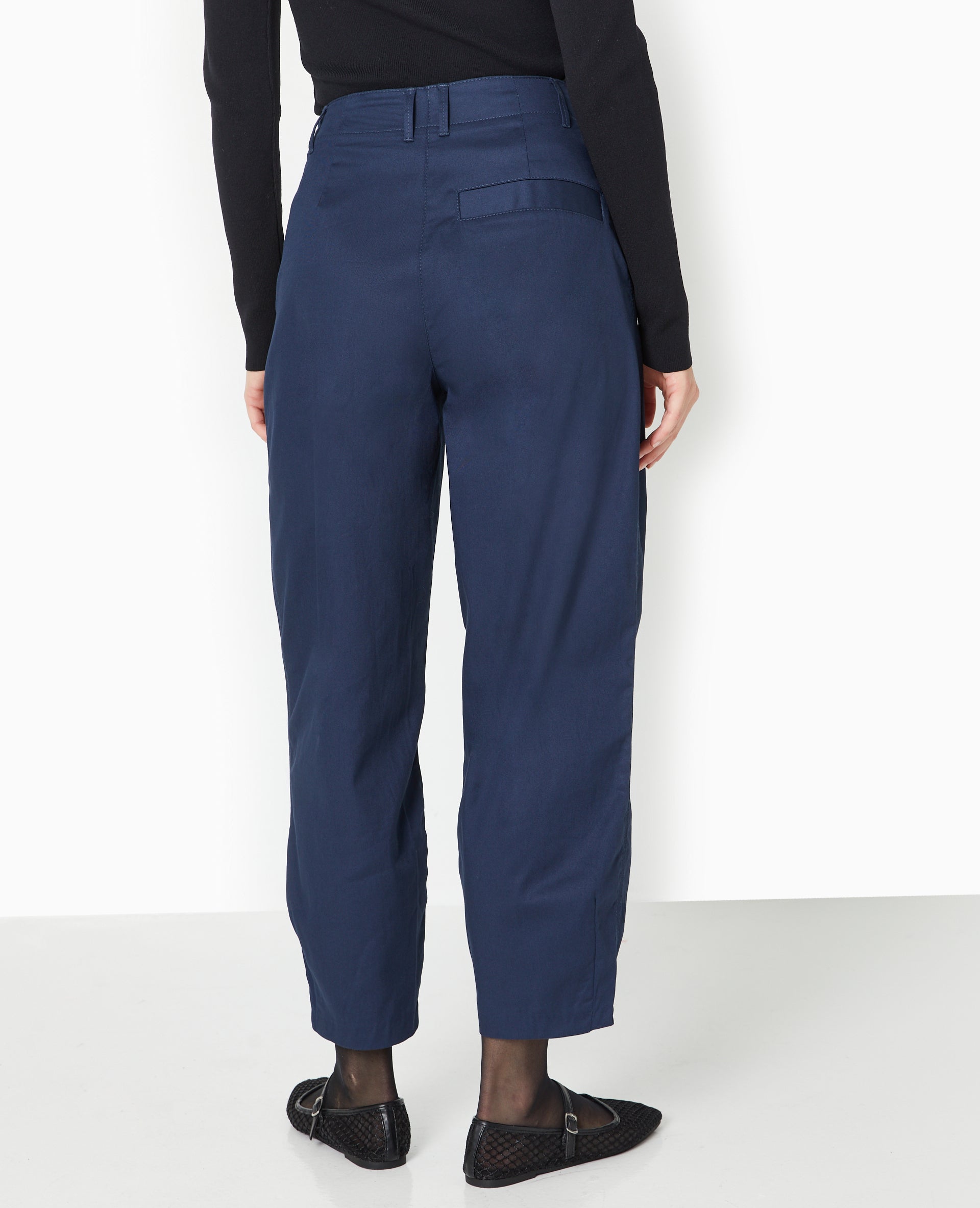 Pantalon balloon en toile