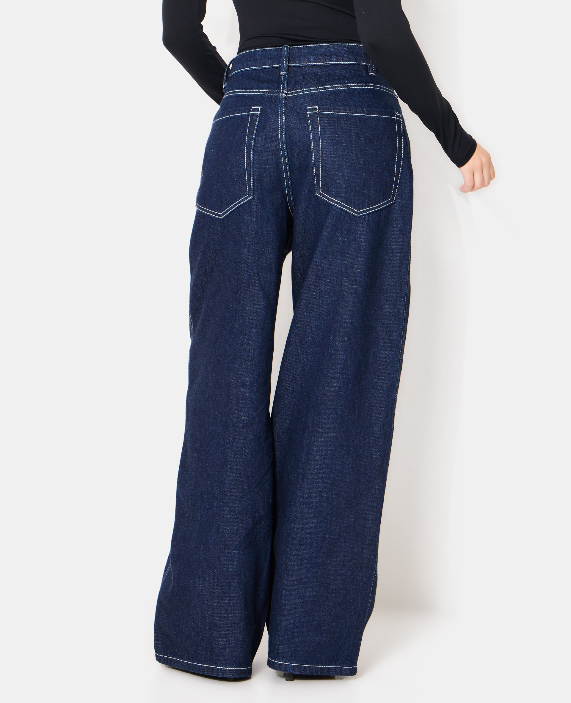 J99-3 / Jean baggy taille basse