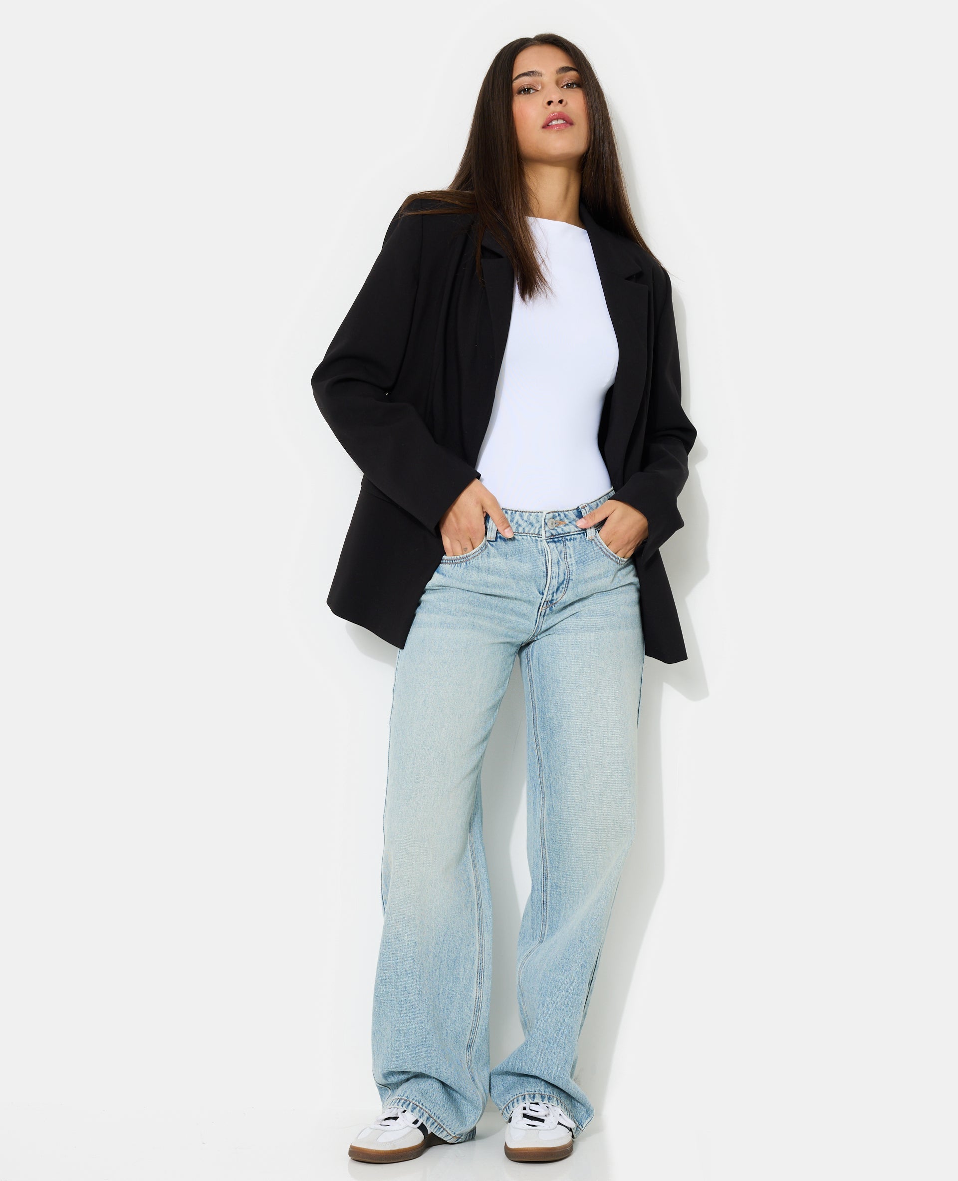 J71-3 / Jean wide taille basse