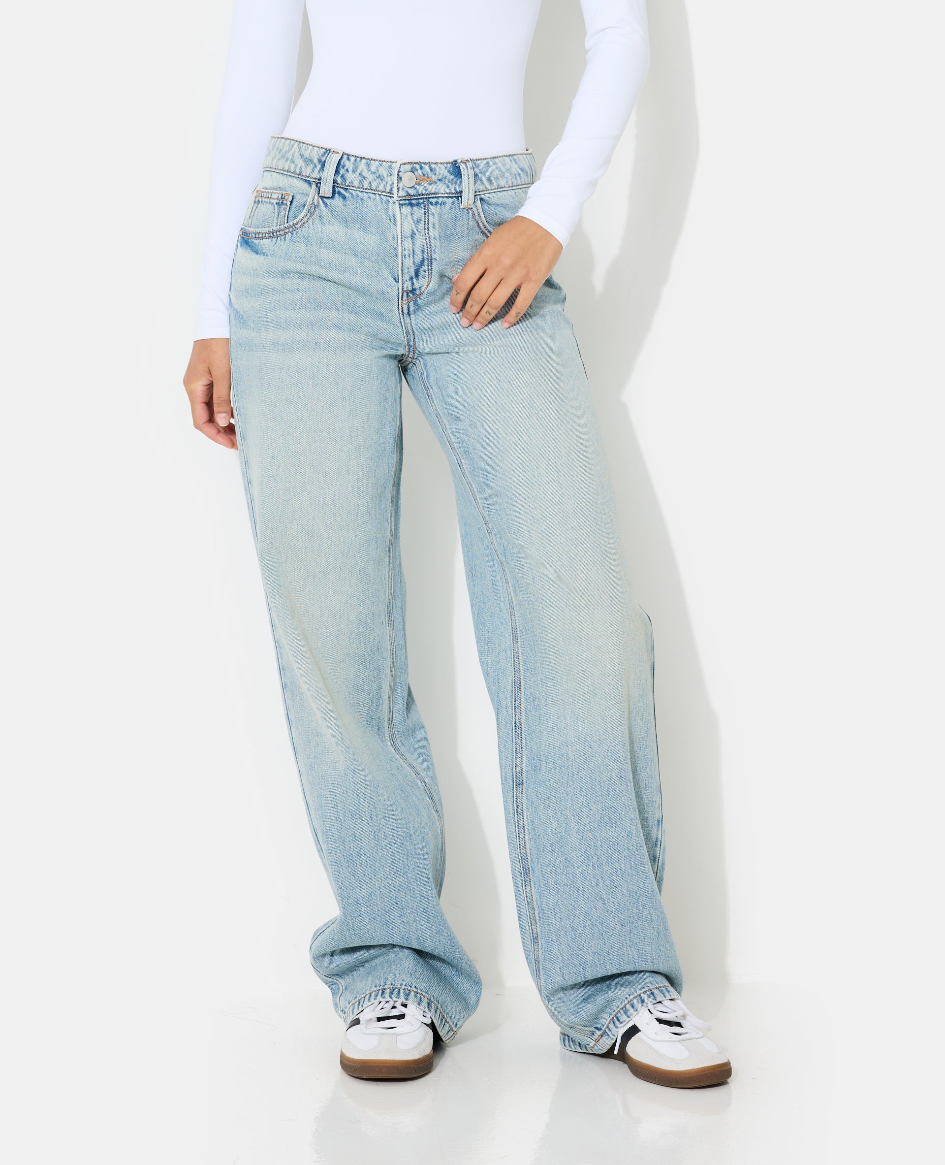 J71-3 / Jean wide taille basse