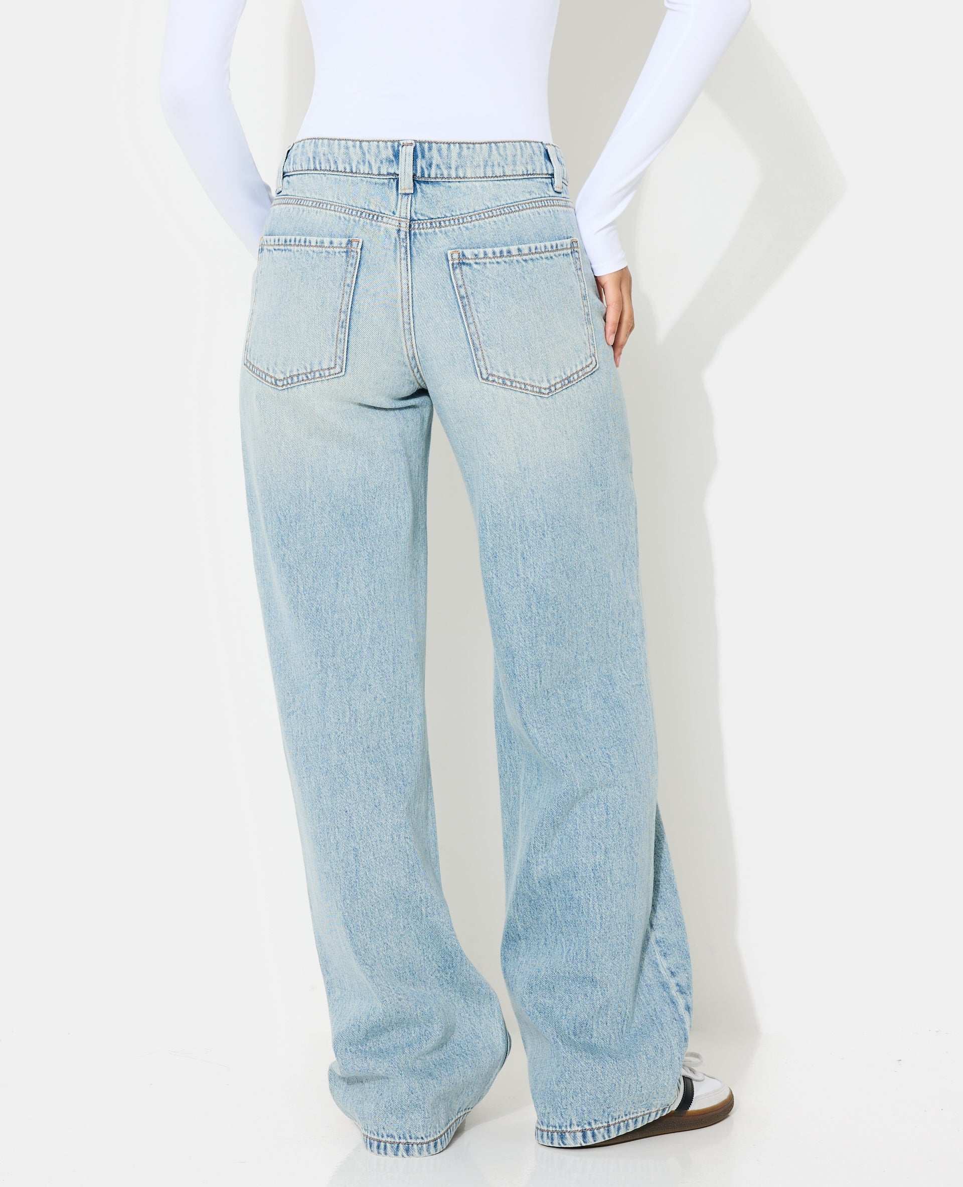 J71-3 / Jean wide taille basse