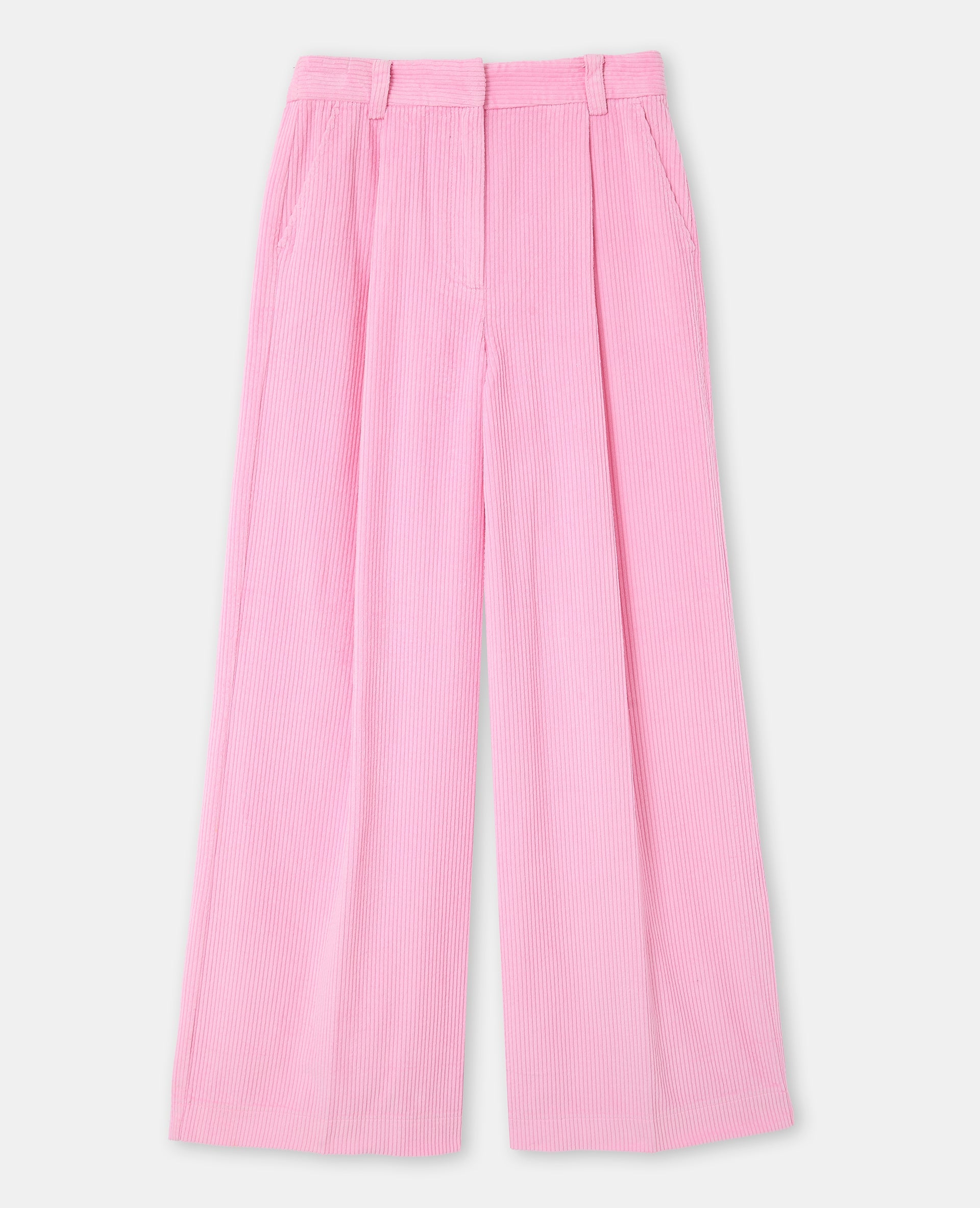 Pantalon large en velours grosse côte