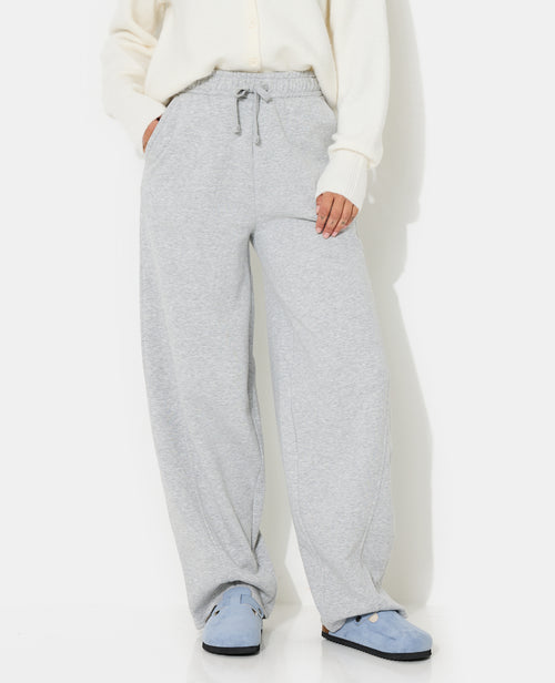 Pantalon de jogging barrel en molleton