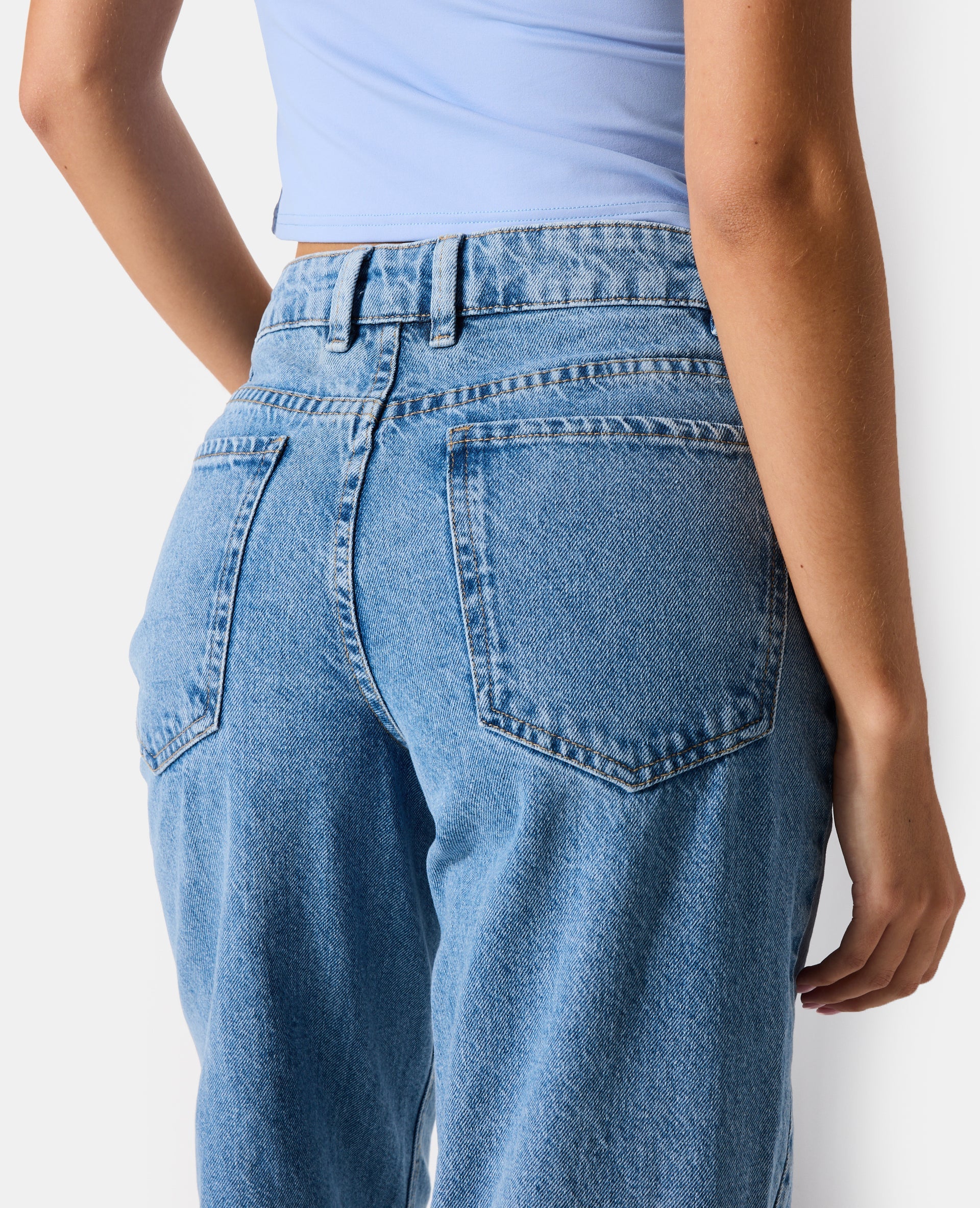 J71-2 / Jean wide loose taille medium