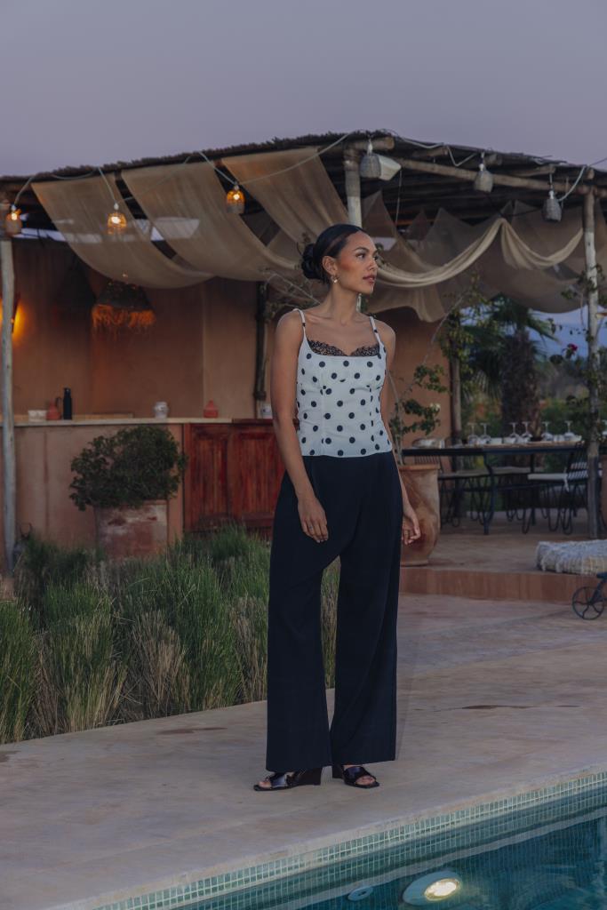 Pantalon skant effet portefeuille