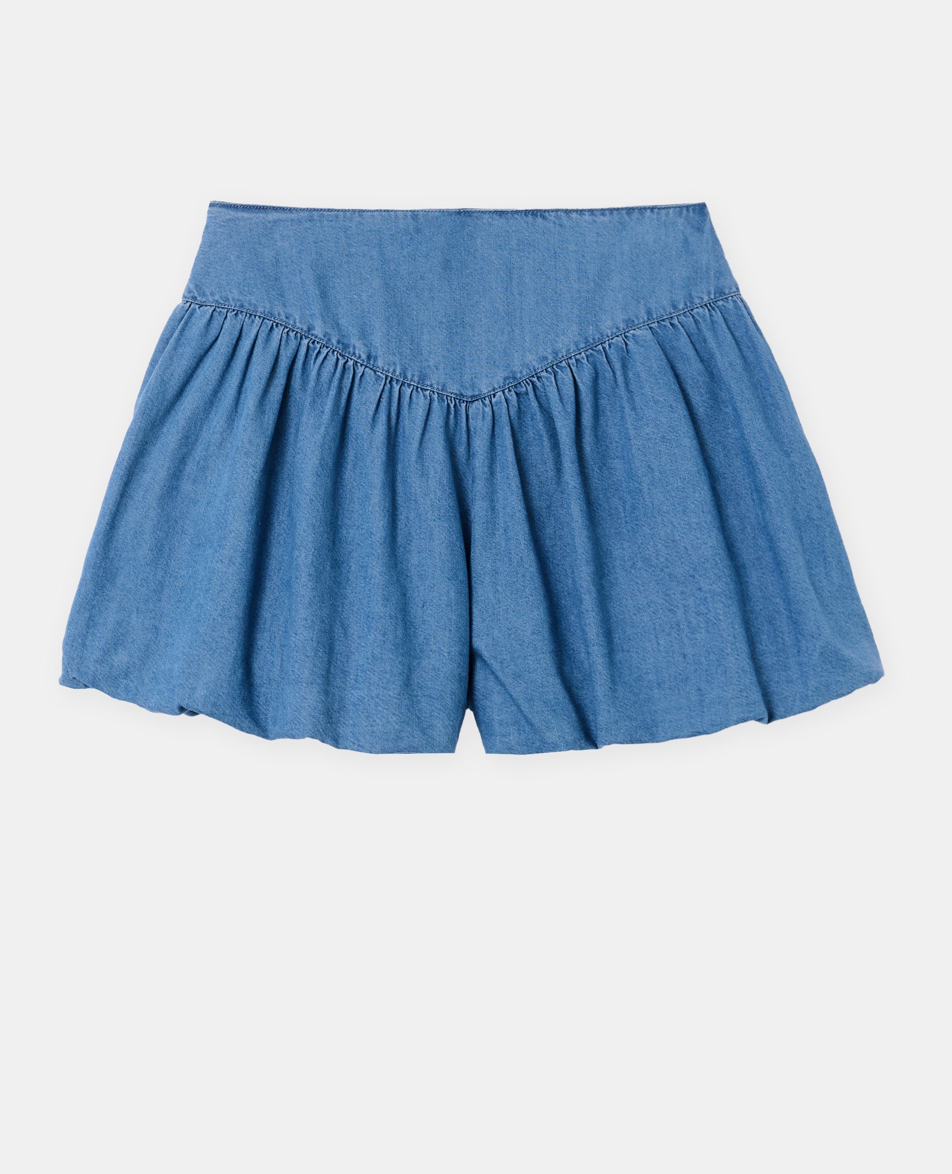 Short boule effet jean