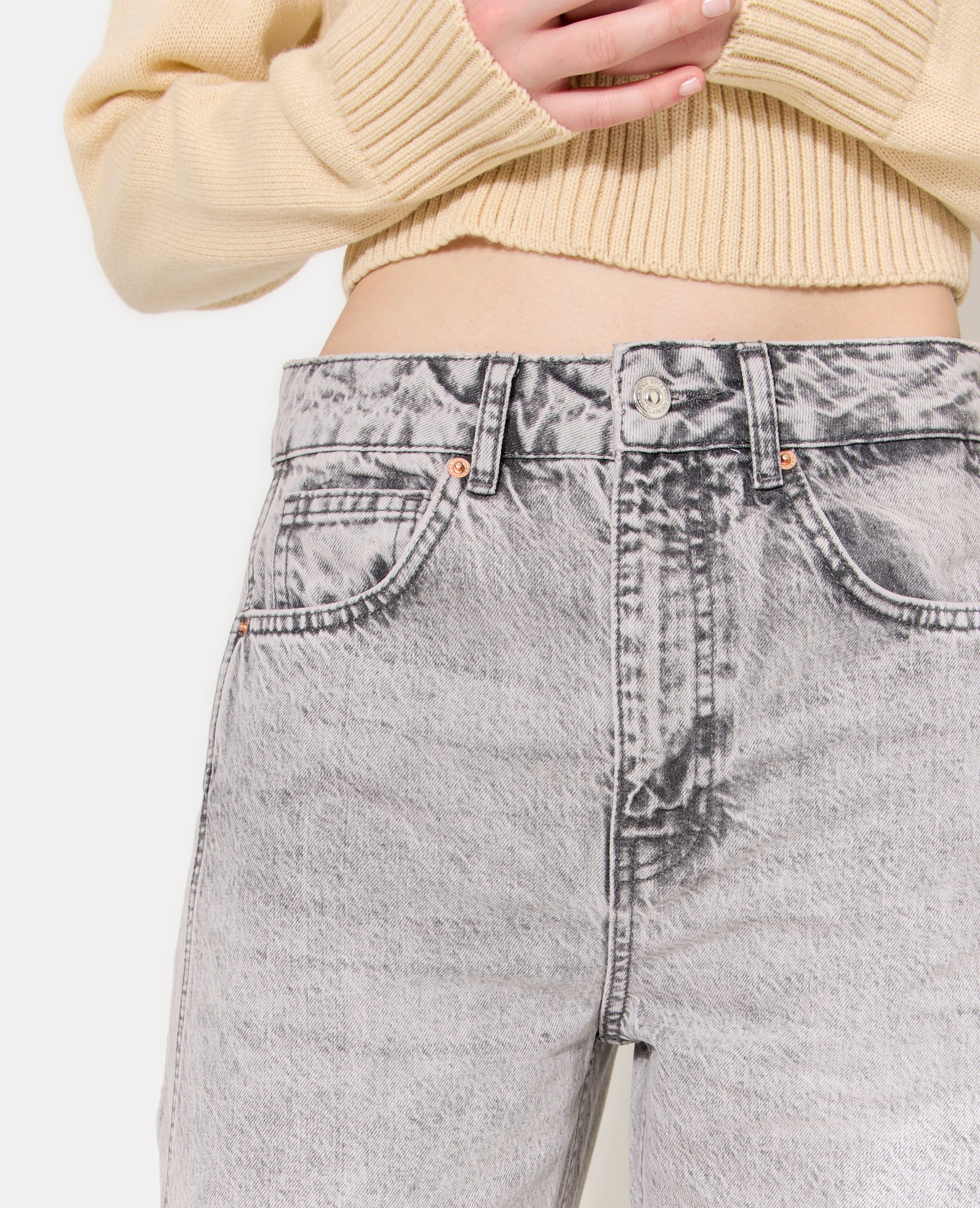 Jean barrel avec coutures taille medium