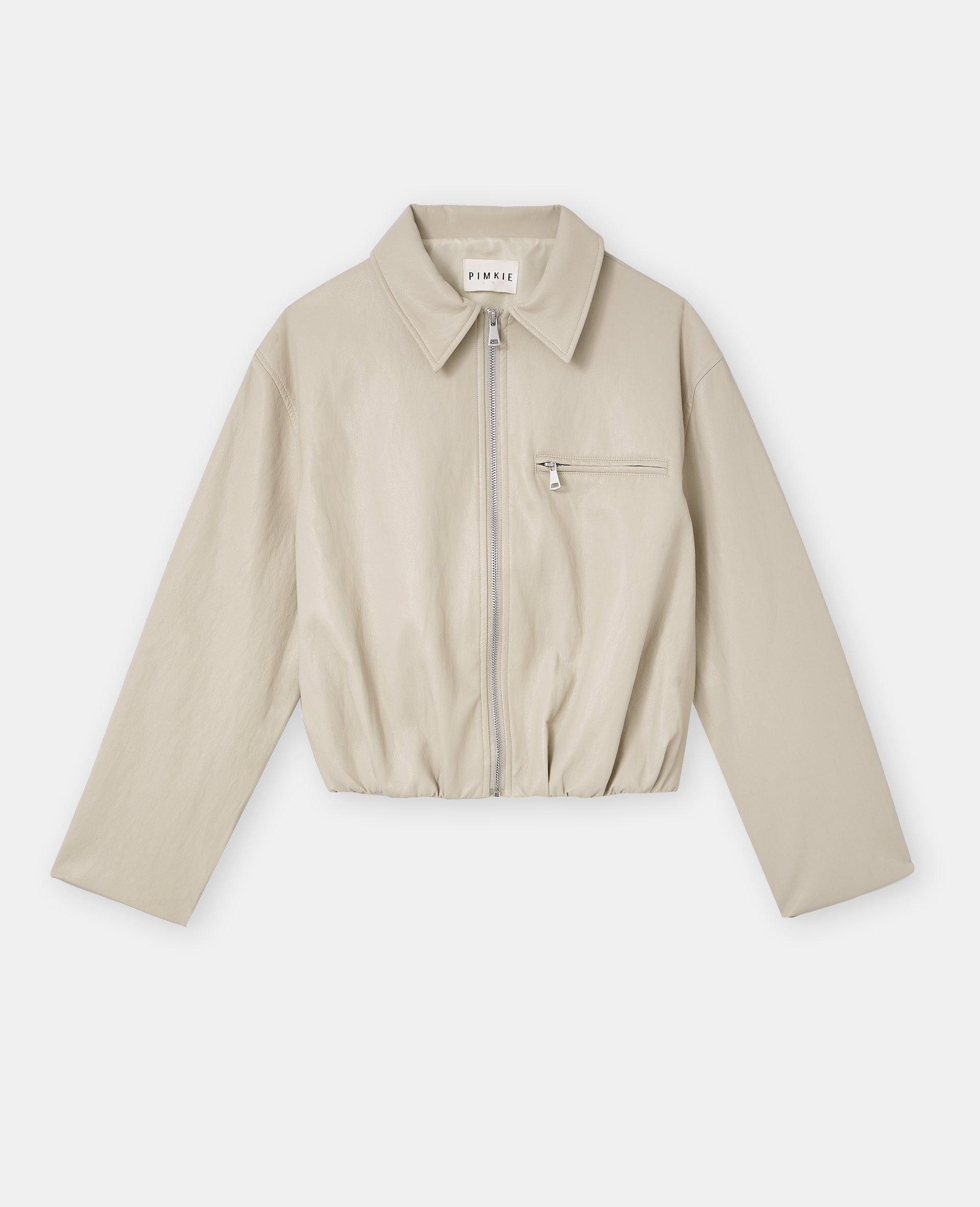 Veste boule en simili
