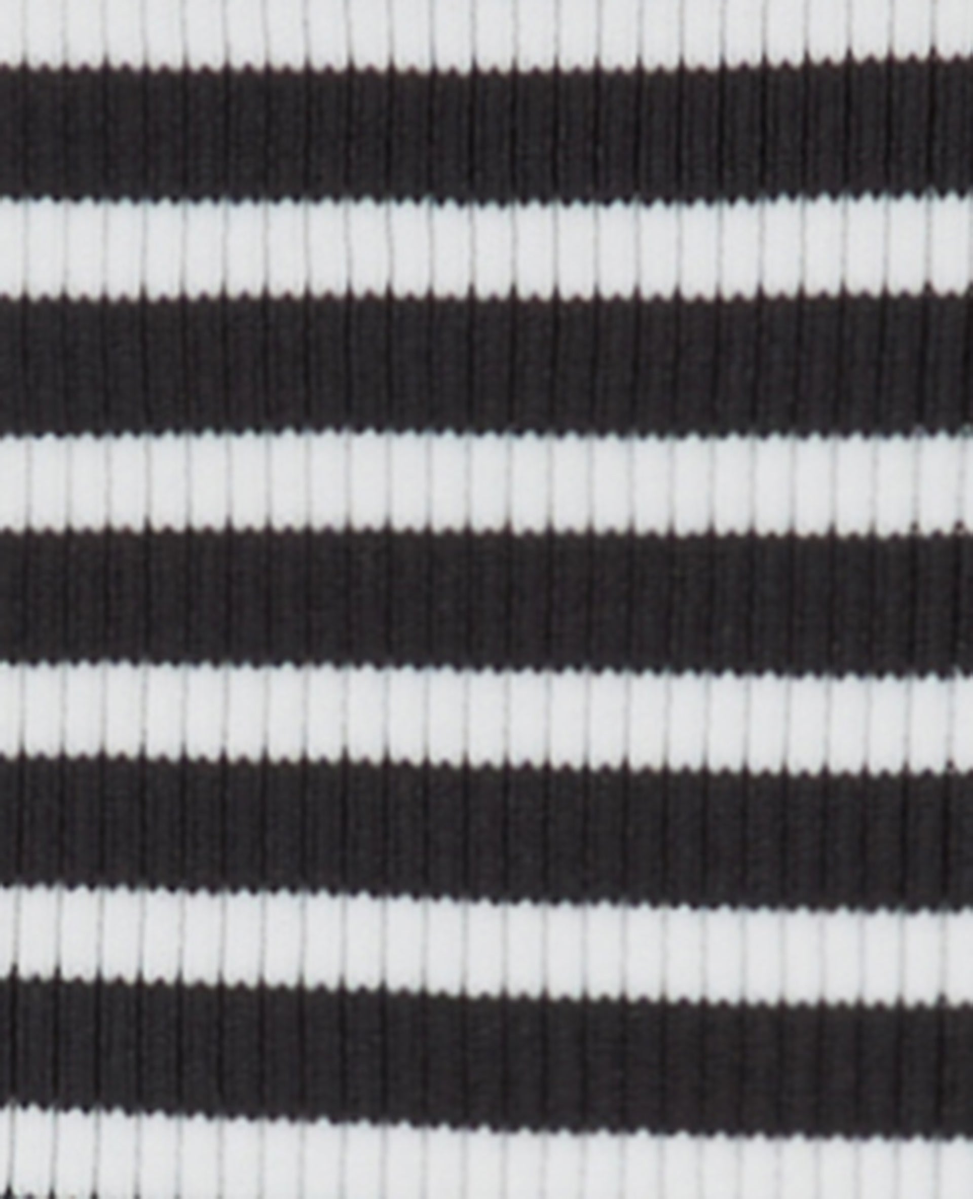Dos-nu en maille tricot rayée