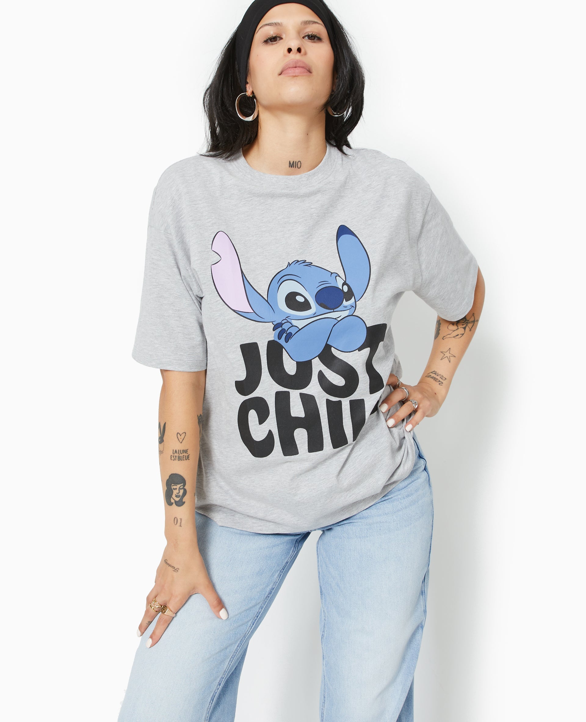 T-shirt oversize STITCH