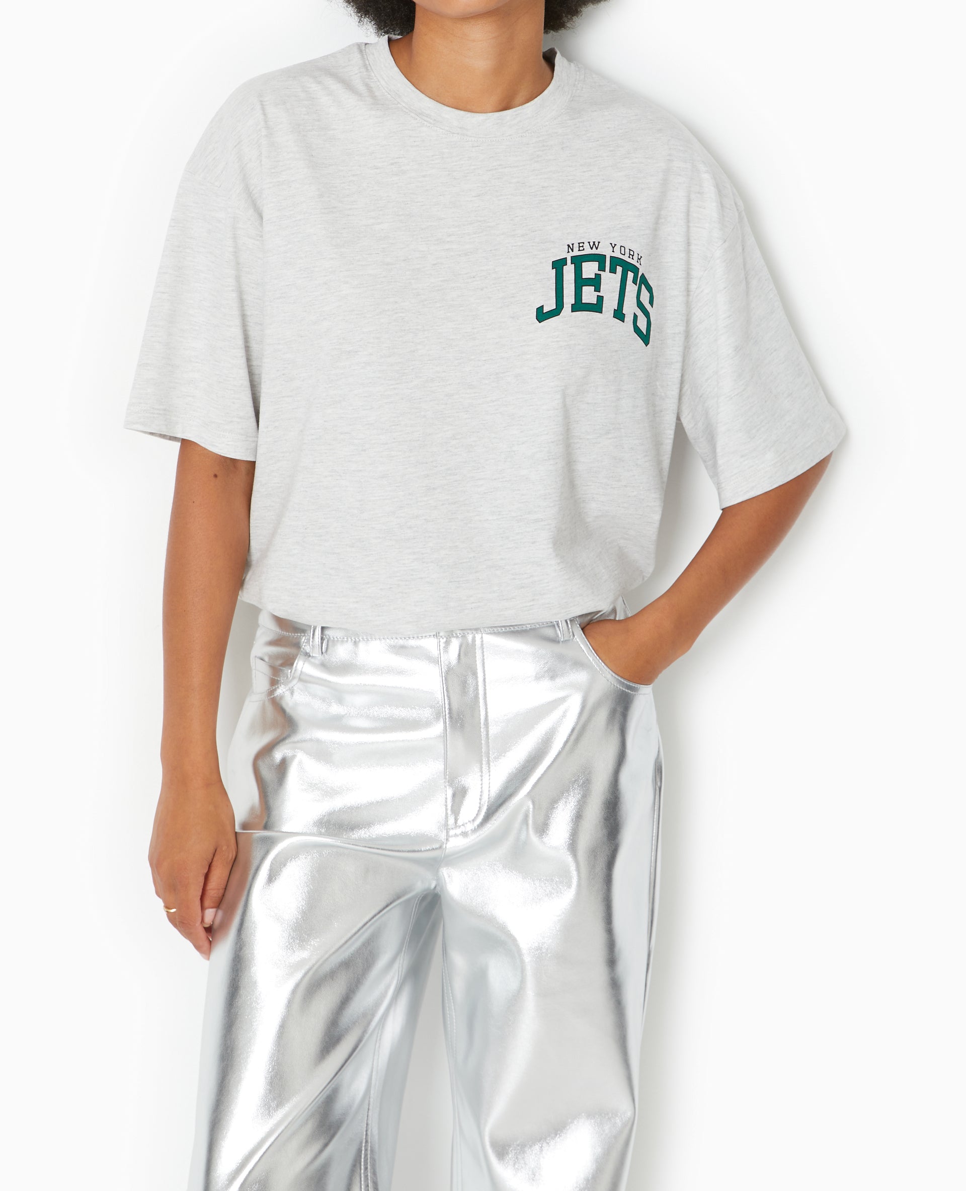 T-shirt oversize avec print devant et dos