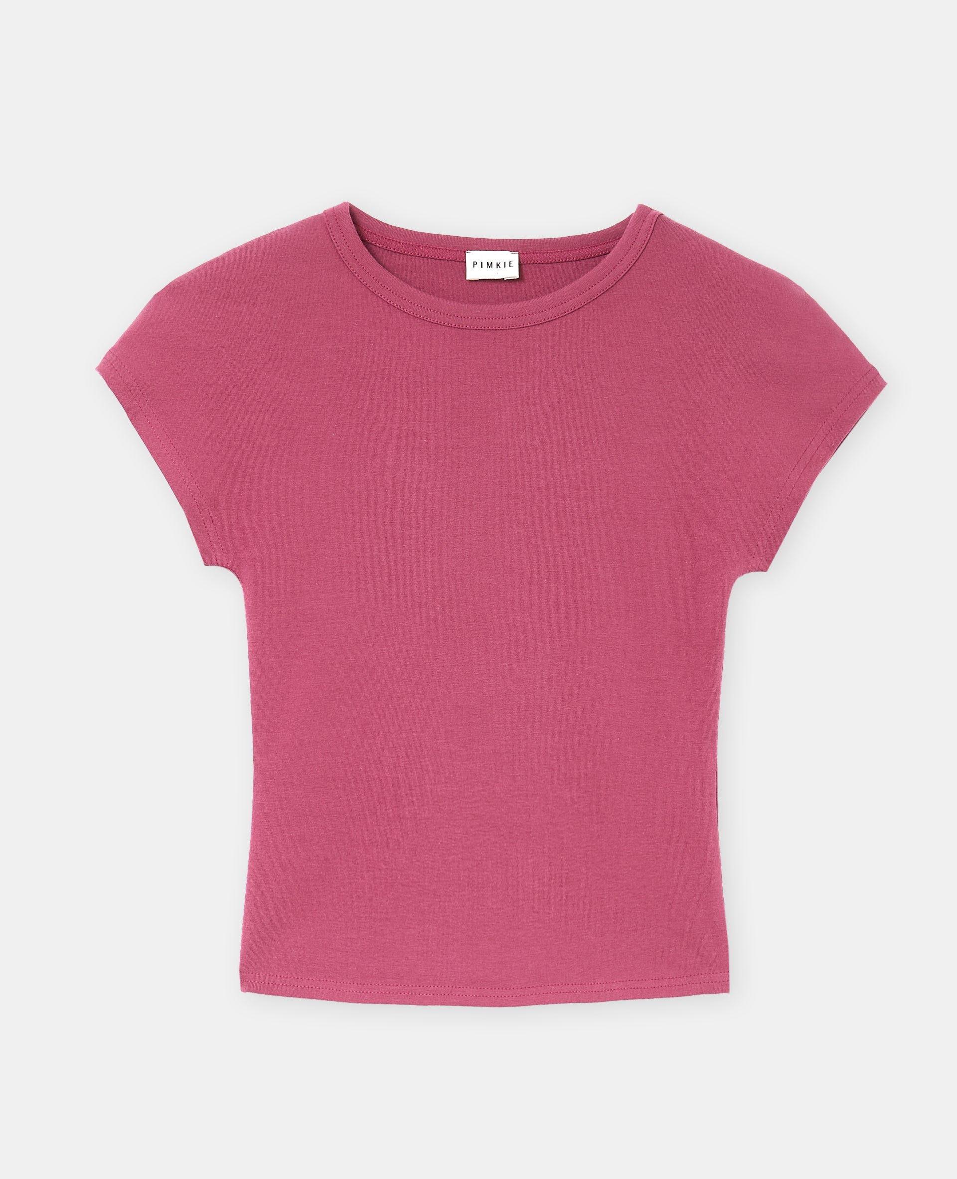 T-shirt ajusté manches raccourcies
