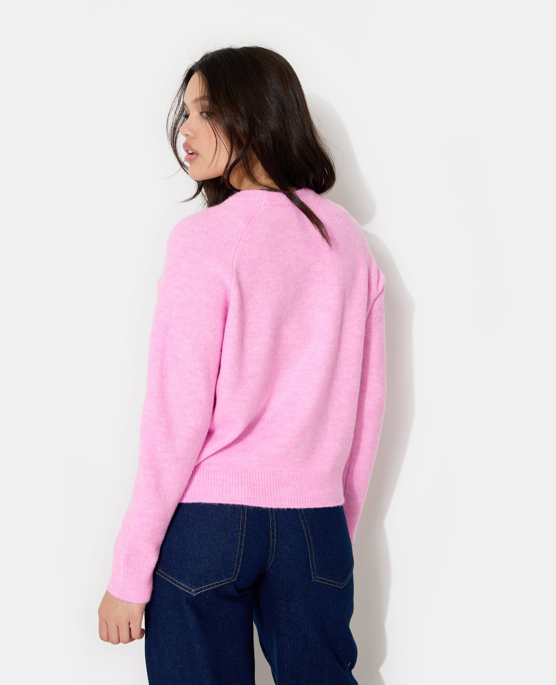 Pull en maille avec chaton