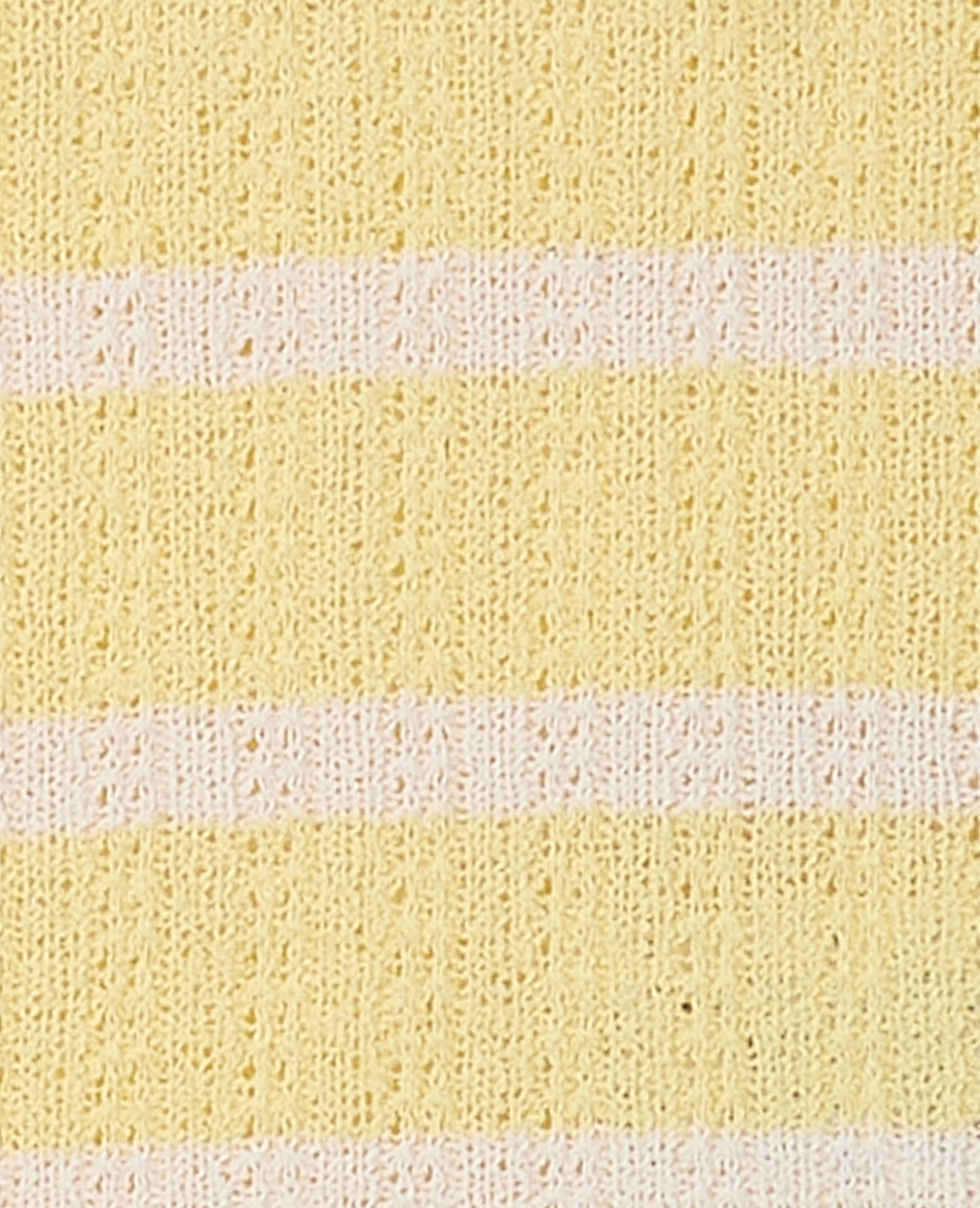 Débardeur en maille fantaisie rayée avec nouettes
