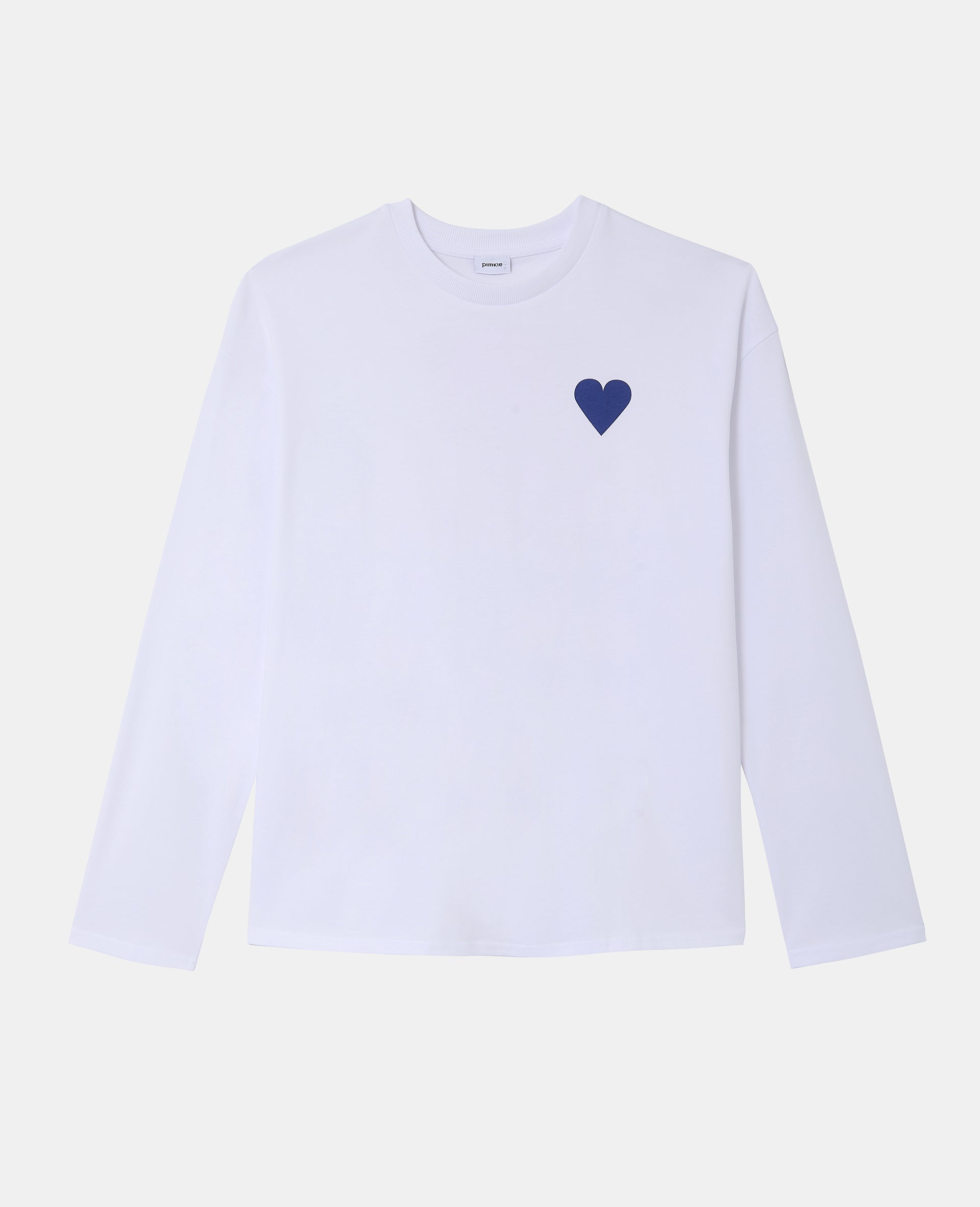 T-shirt oversize manches longues avec print