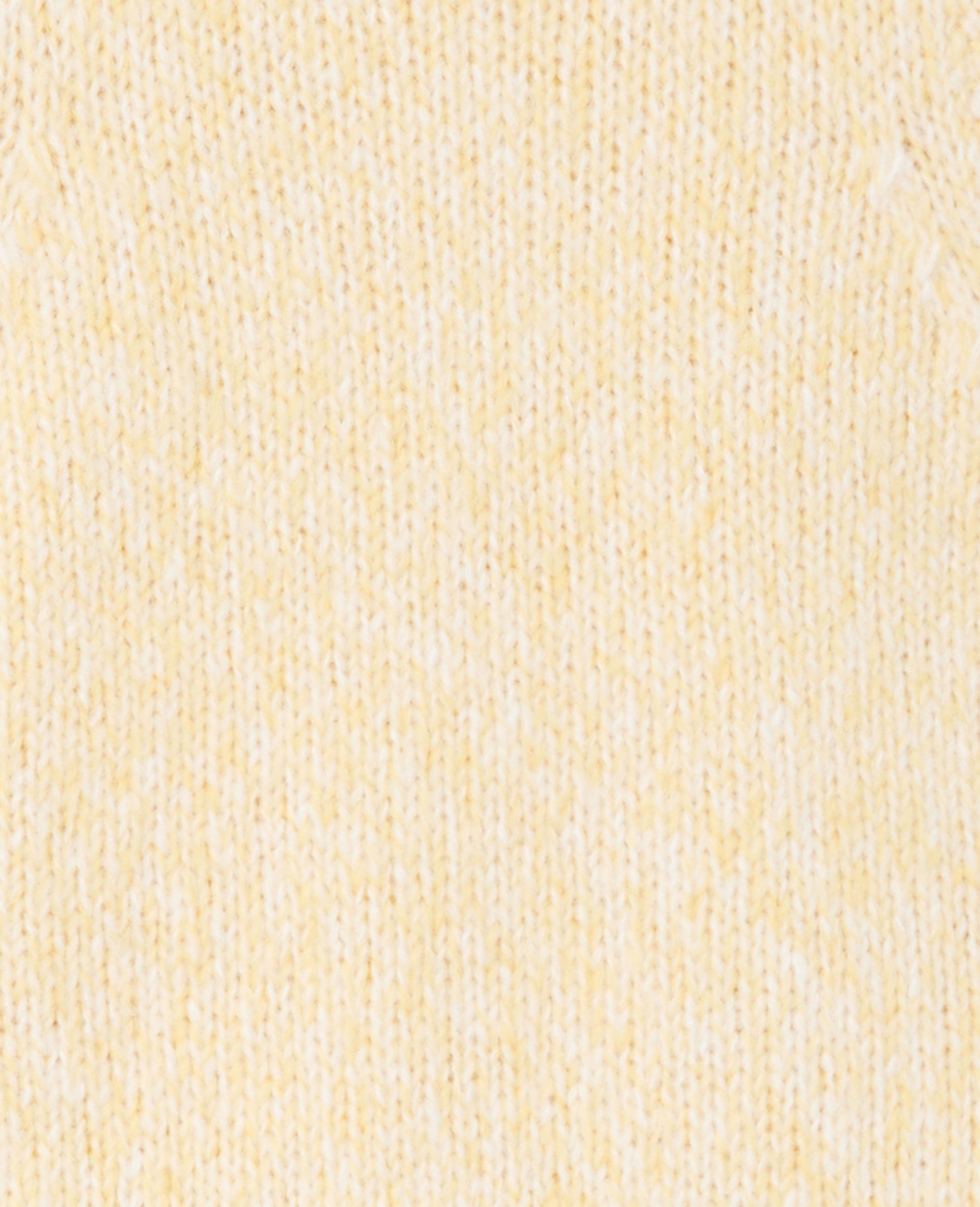 Pull sans manches en maille moulinée
