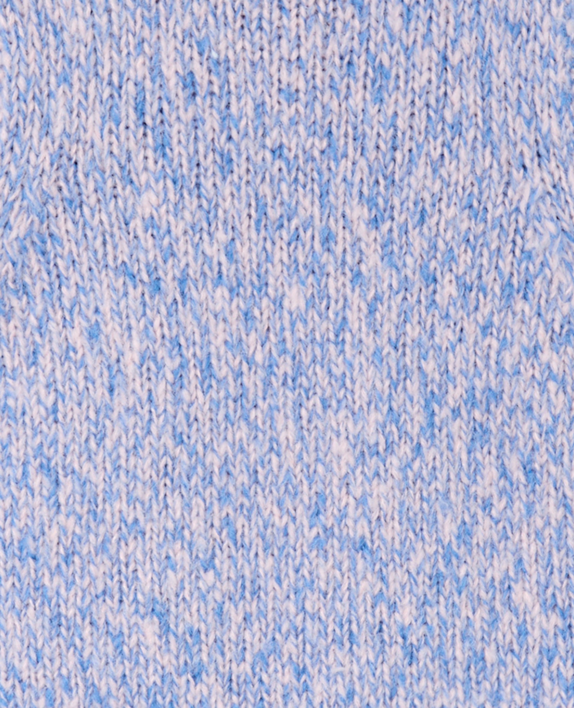 Pull sans manches en maille moulinée