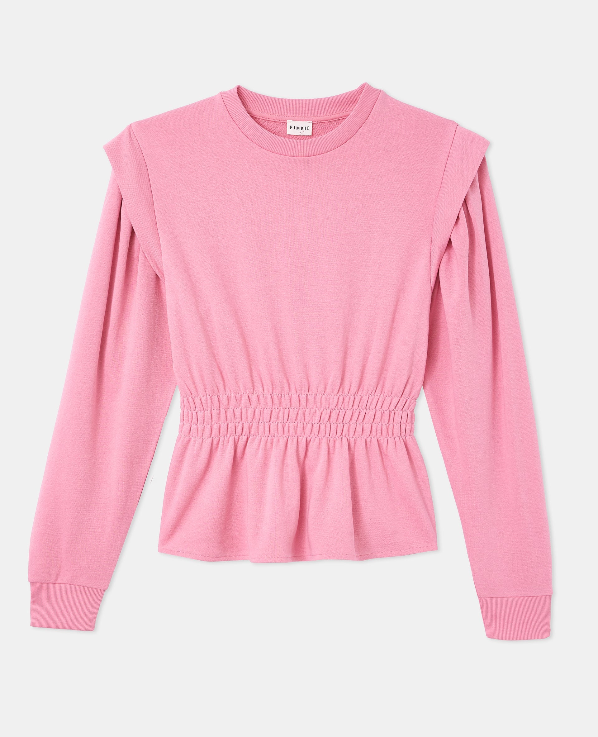 Sweat avec taille élastiquée