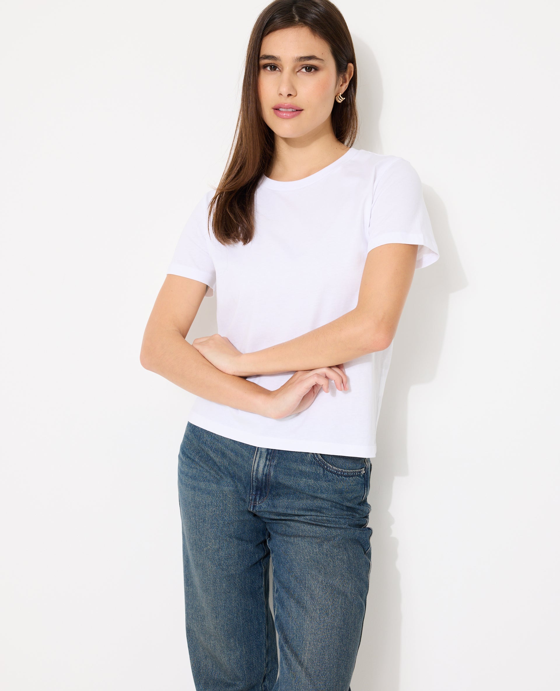 T-shirt basique manches courtes