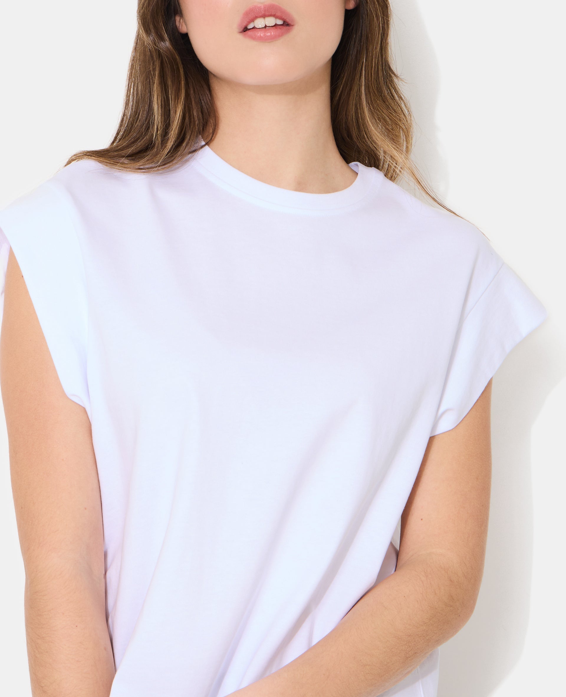 T-shirt à mancherons