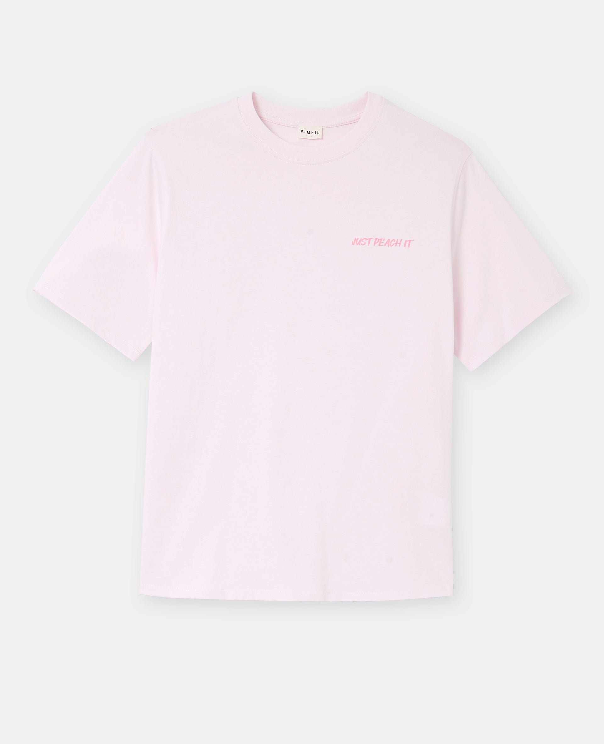 T-shirt oversize avec print poitrine et dos