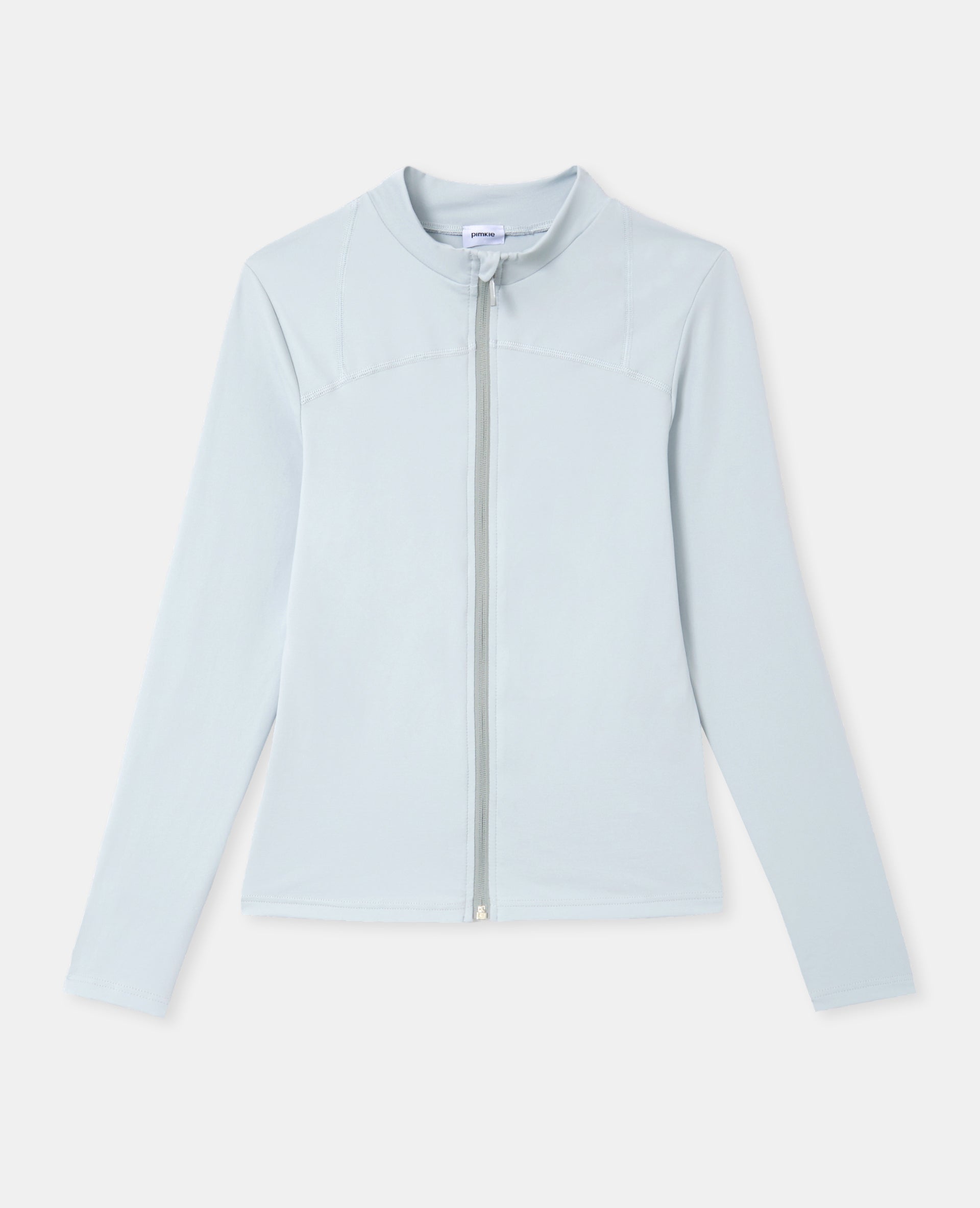 Gilet zippé en matière sculptante