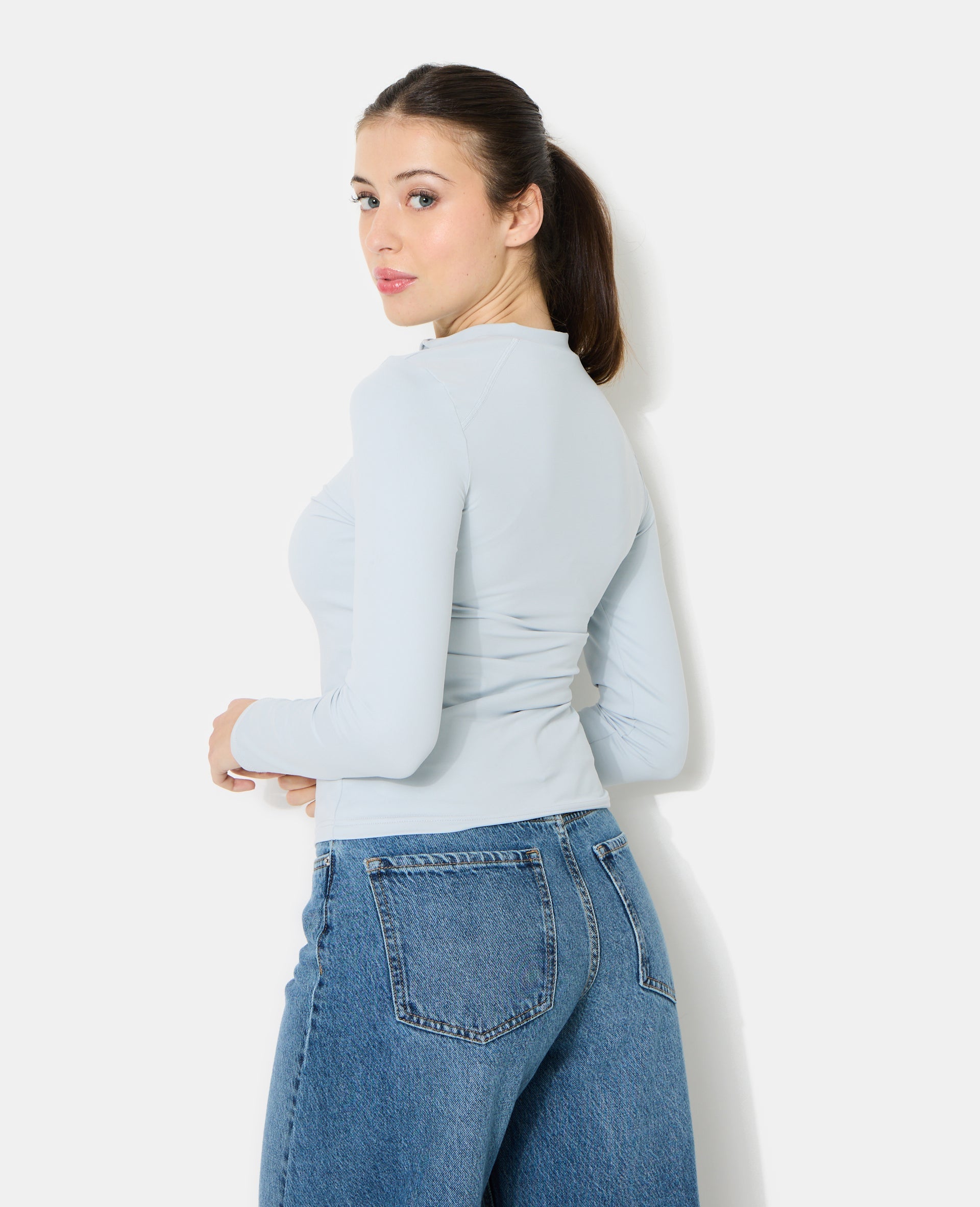 Gilet zippé en matière sculptante