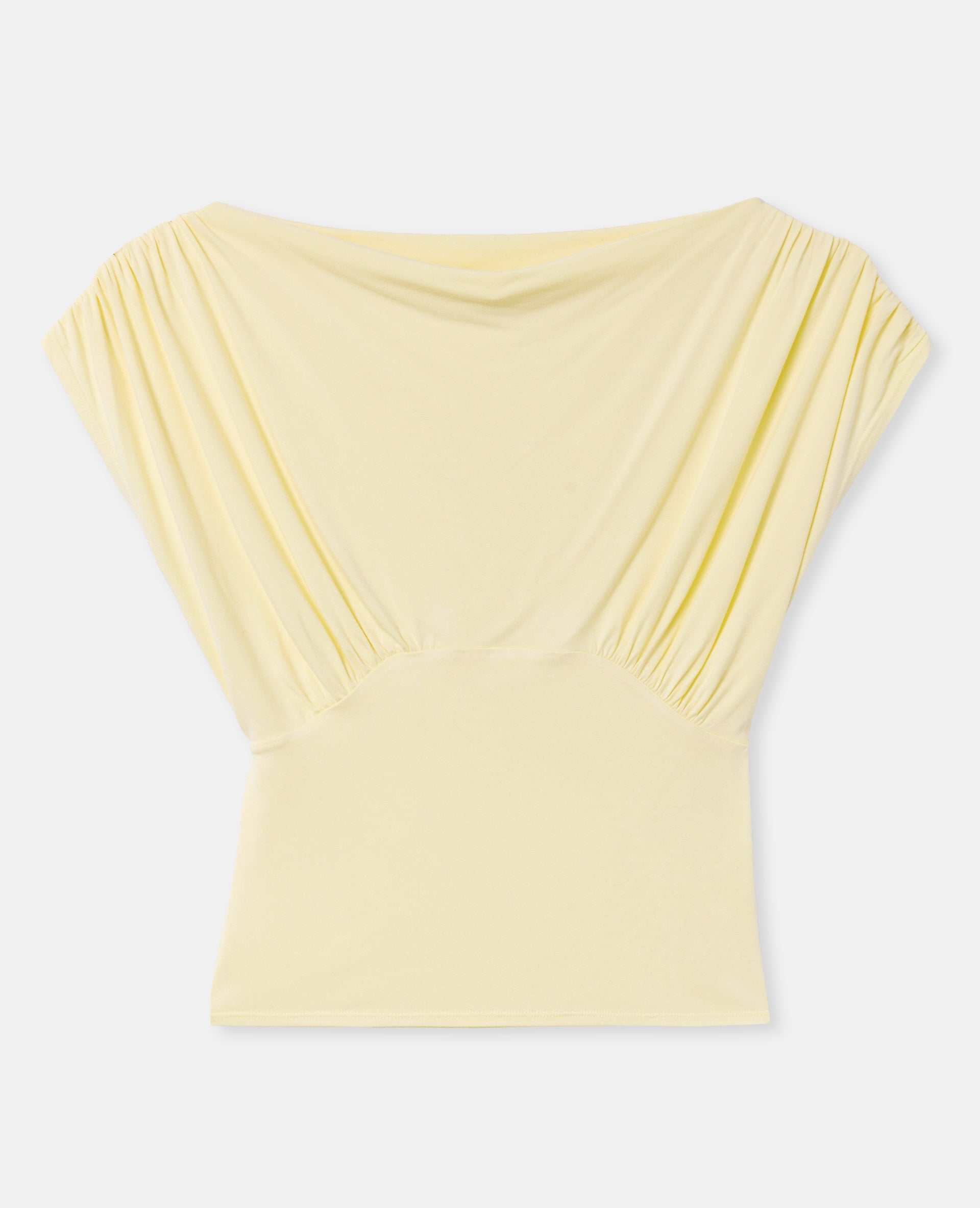 Top fluide avec drapé