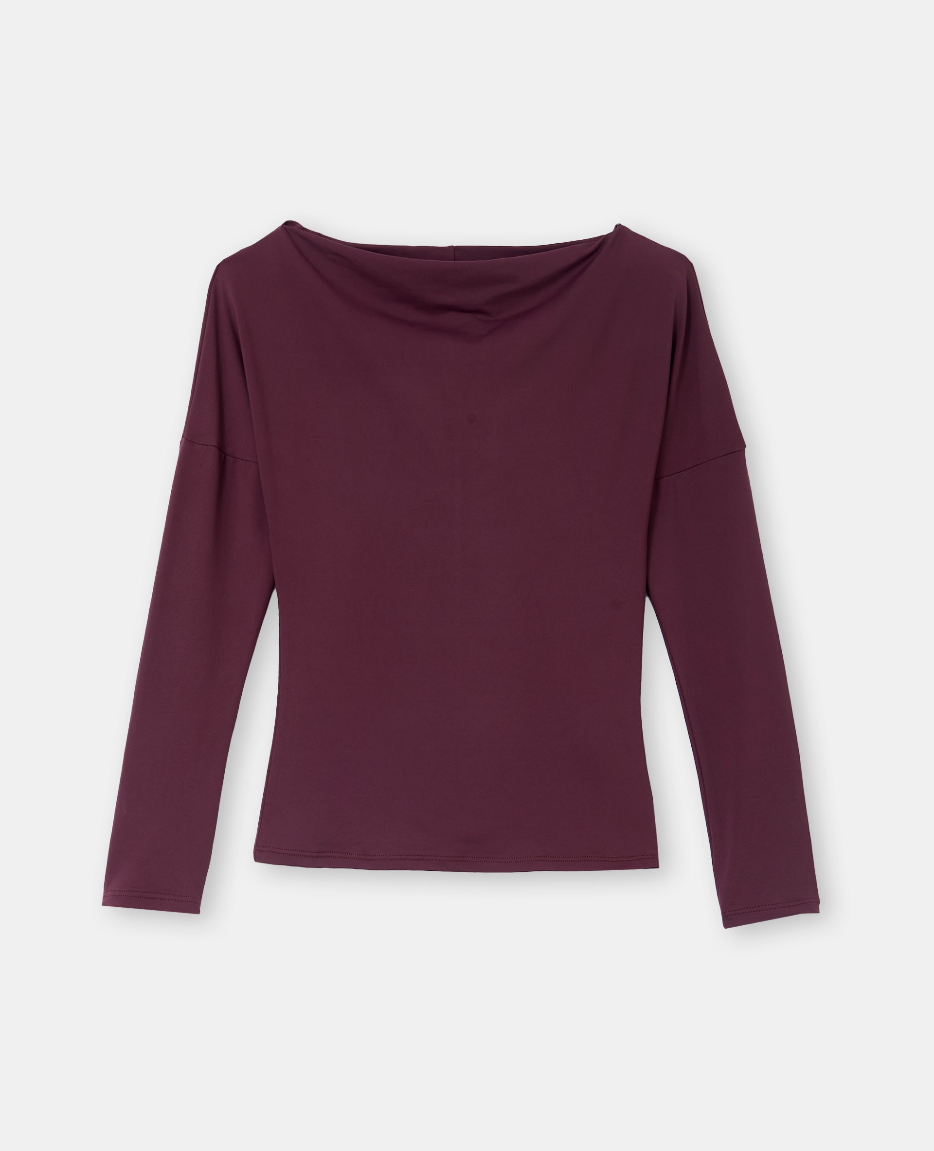 Top manches longues avec encolure bateau