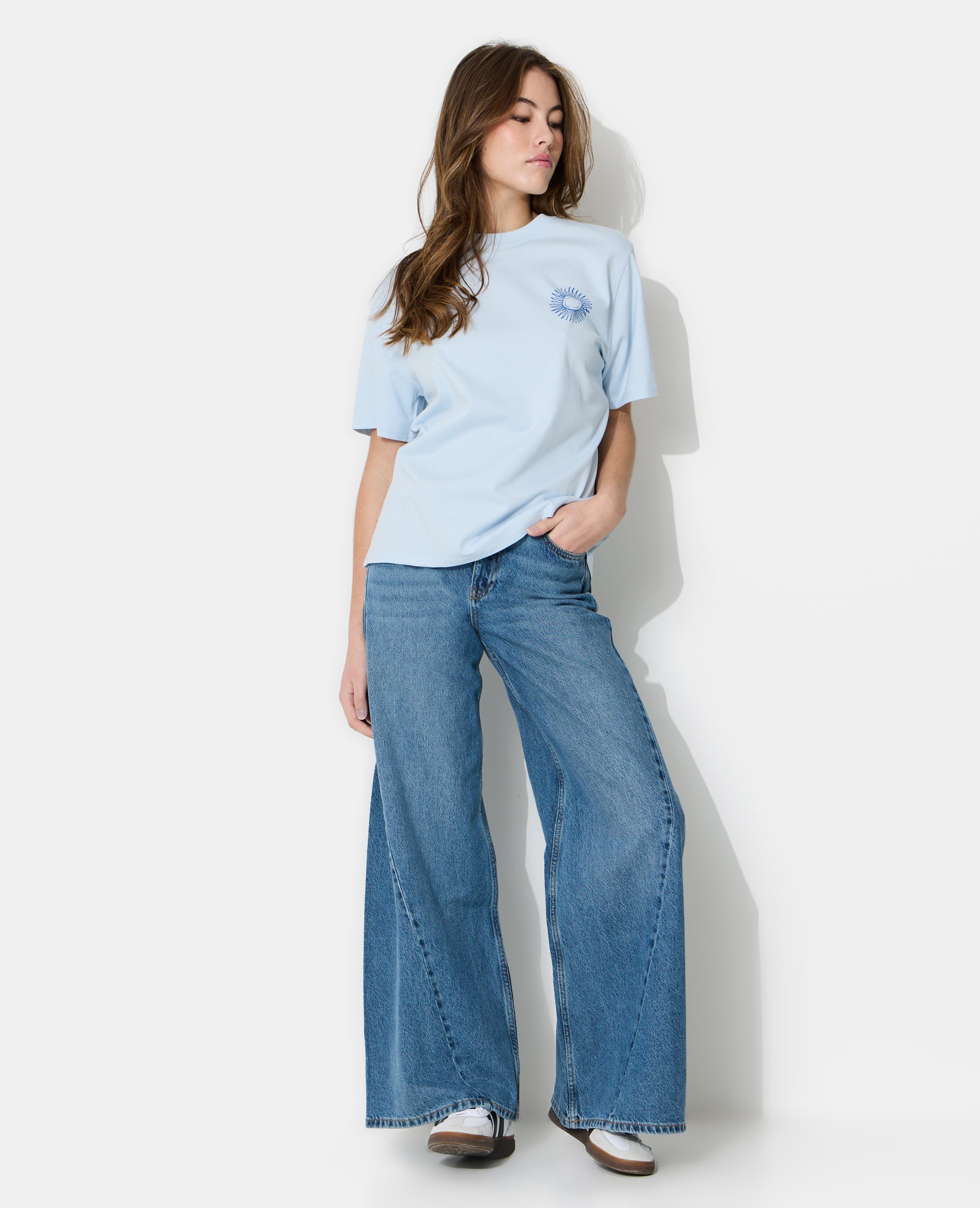 T-shirt oversize avec print devant et dos