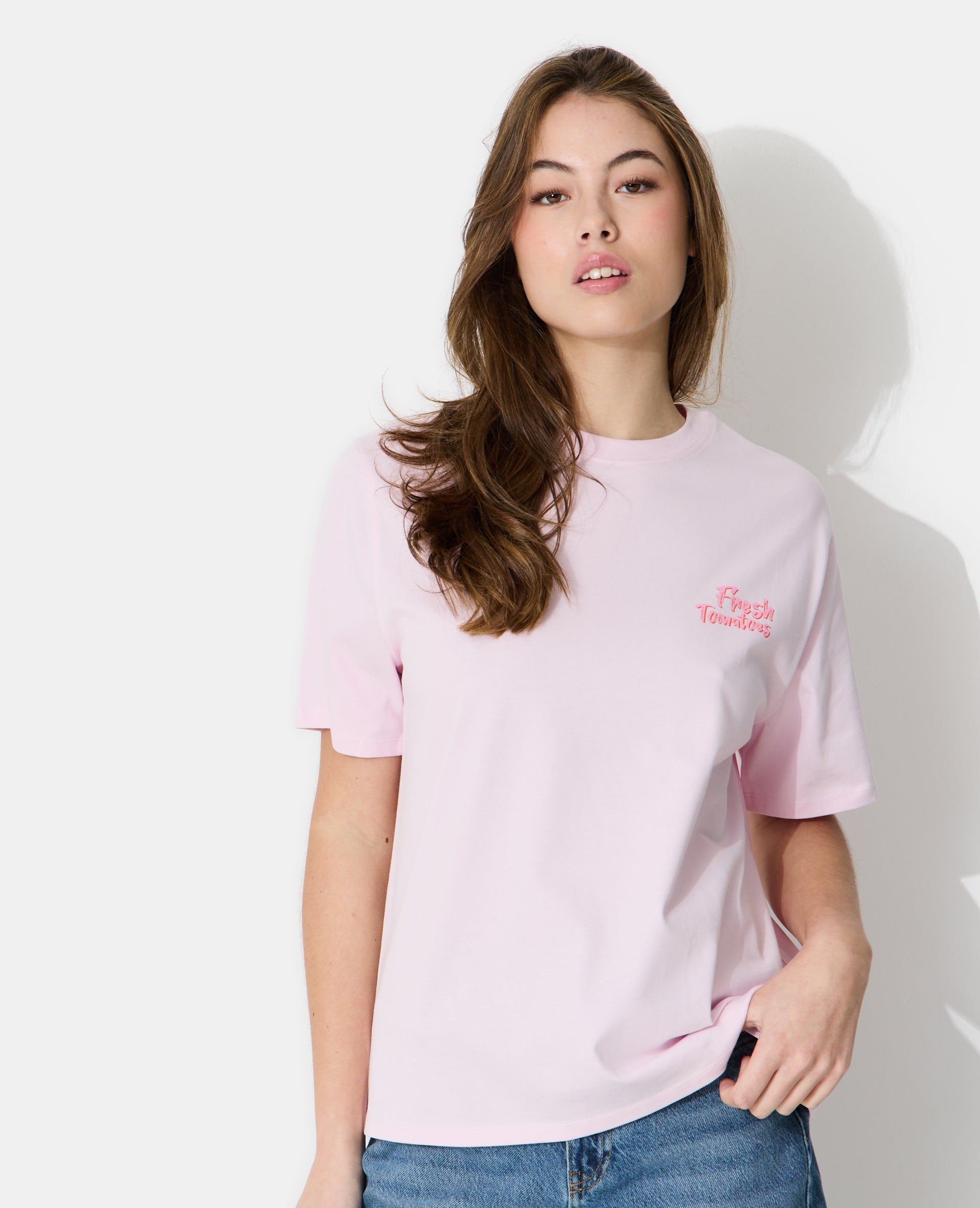 T-shirt oversize avec print devant et dos