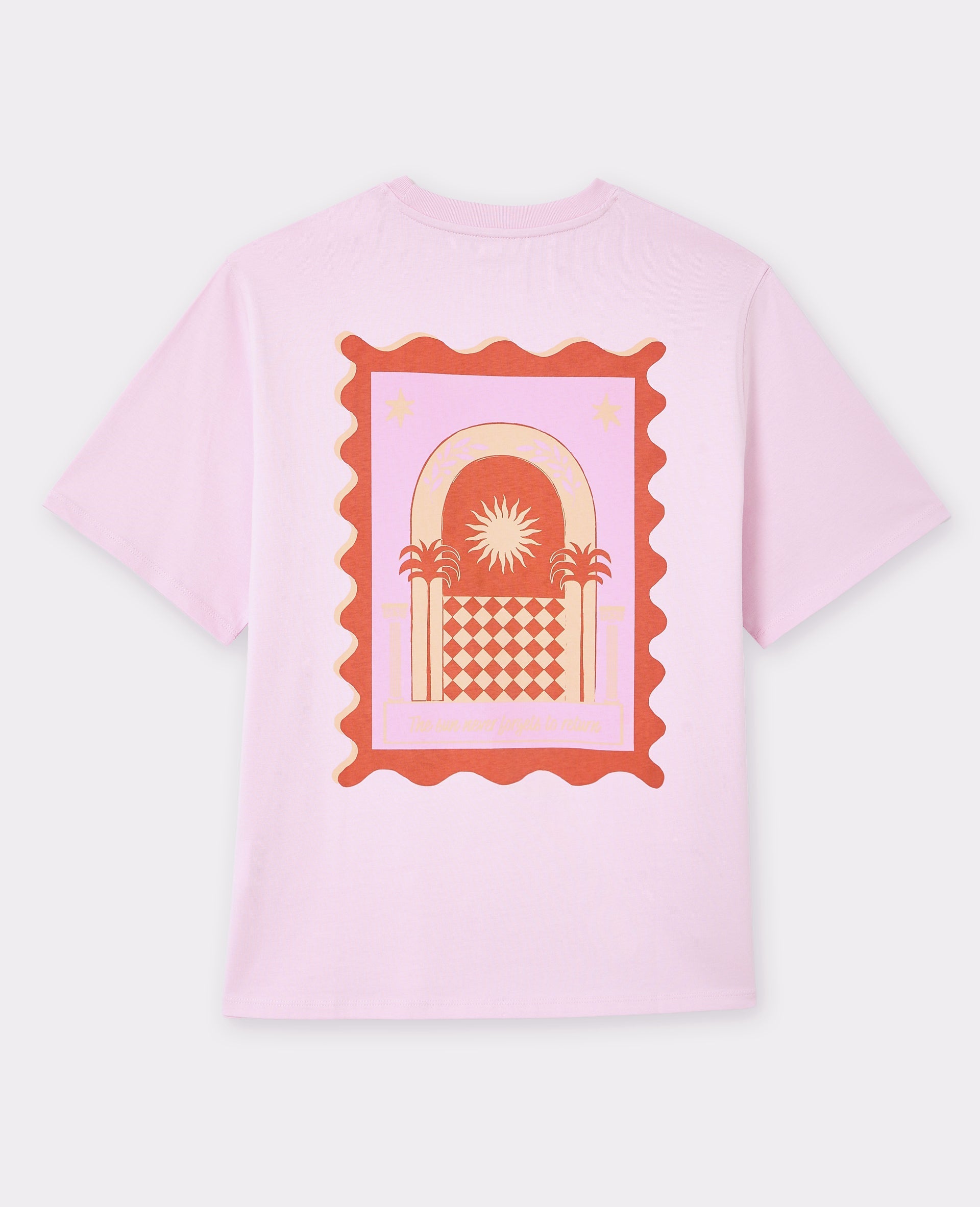 T-shirt oversize avec print devant et dos