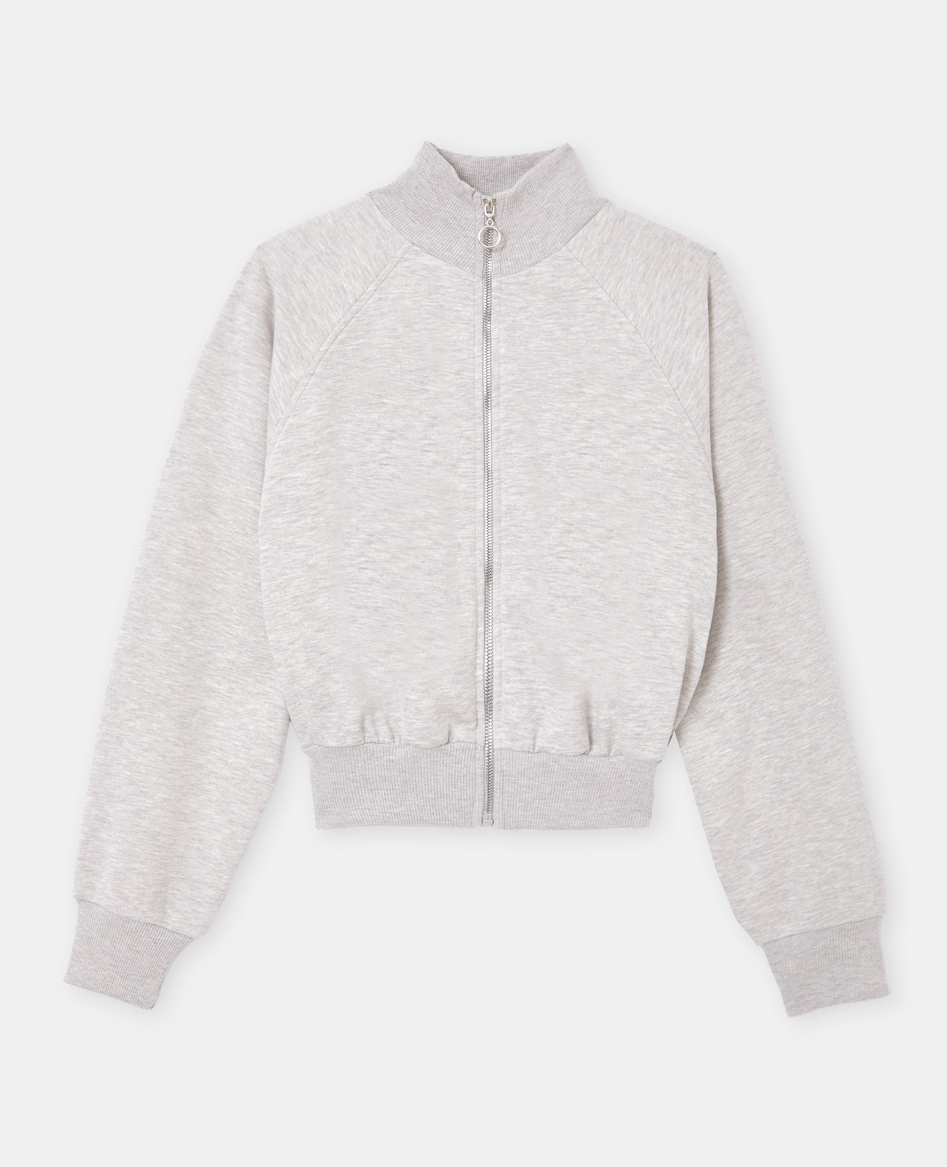 Sweat zippé forme boule