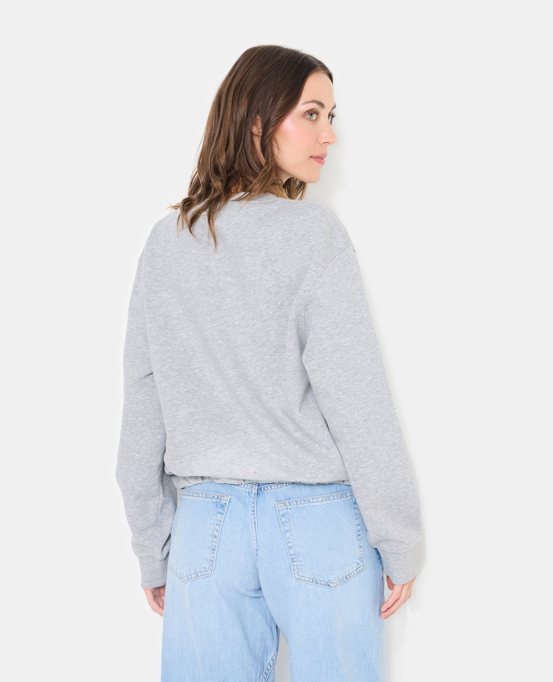 Sweat forme boule base élastiquée