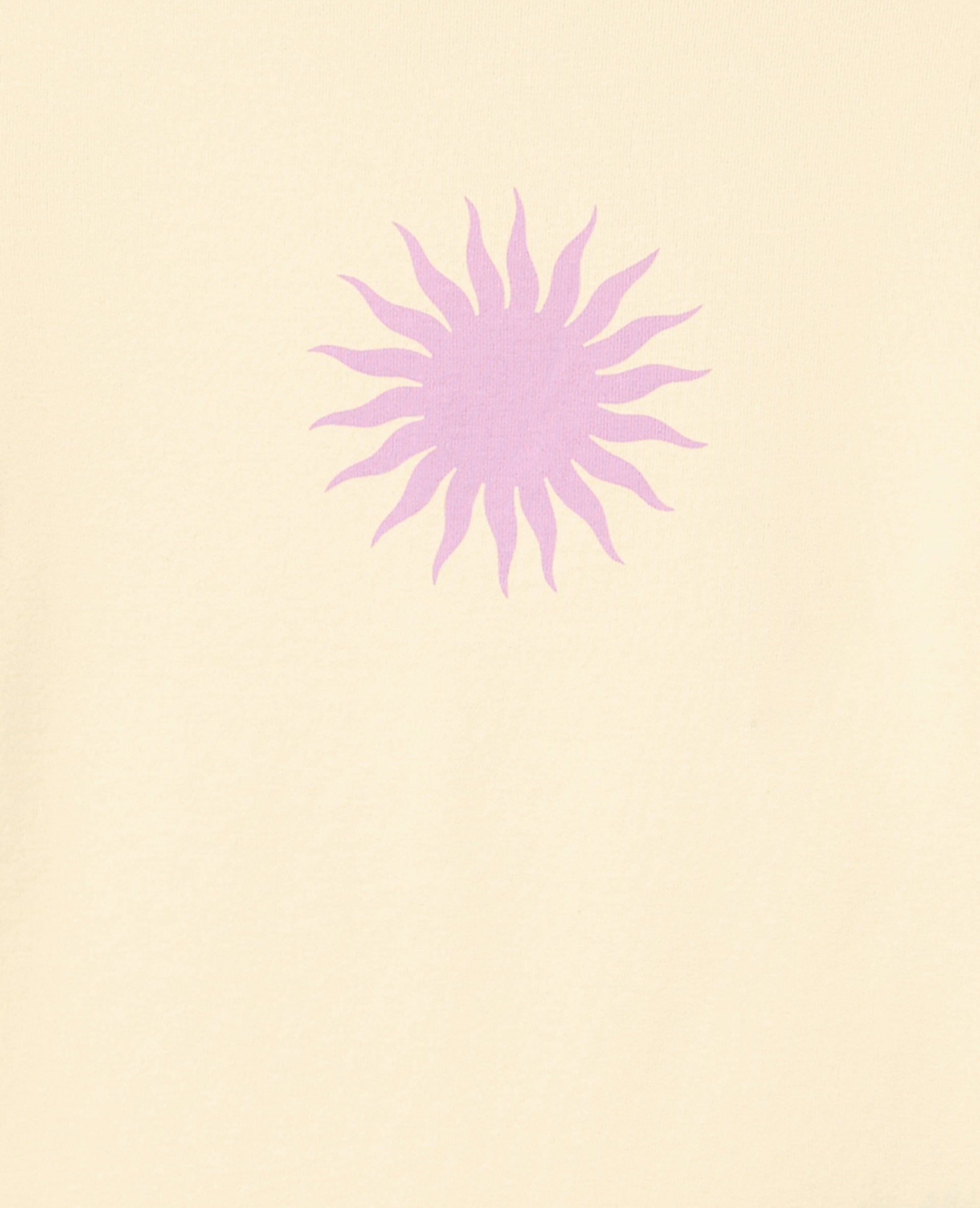 T-shirt ajusté avec soleil