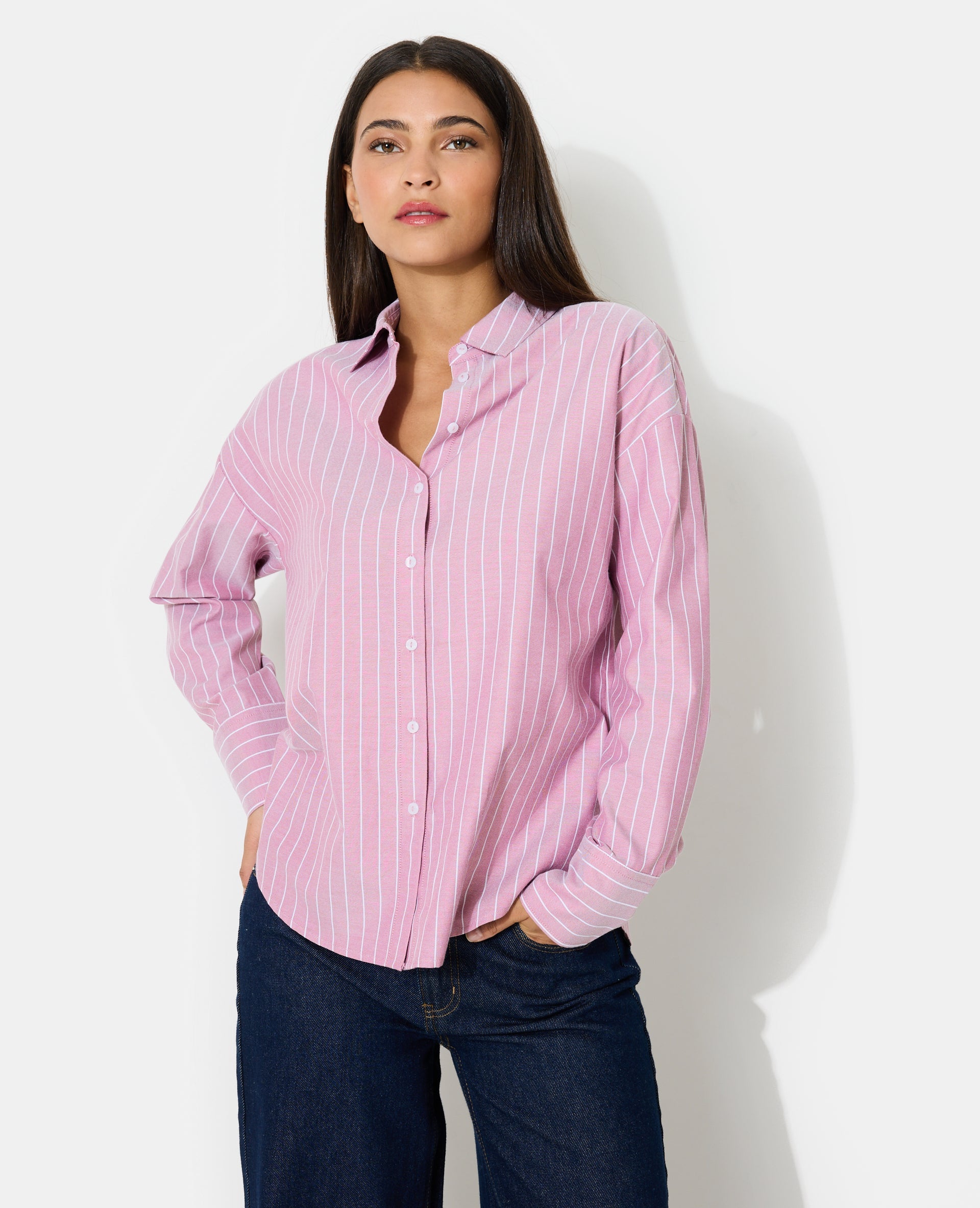 Chemise rayée