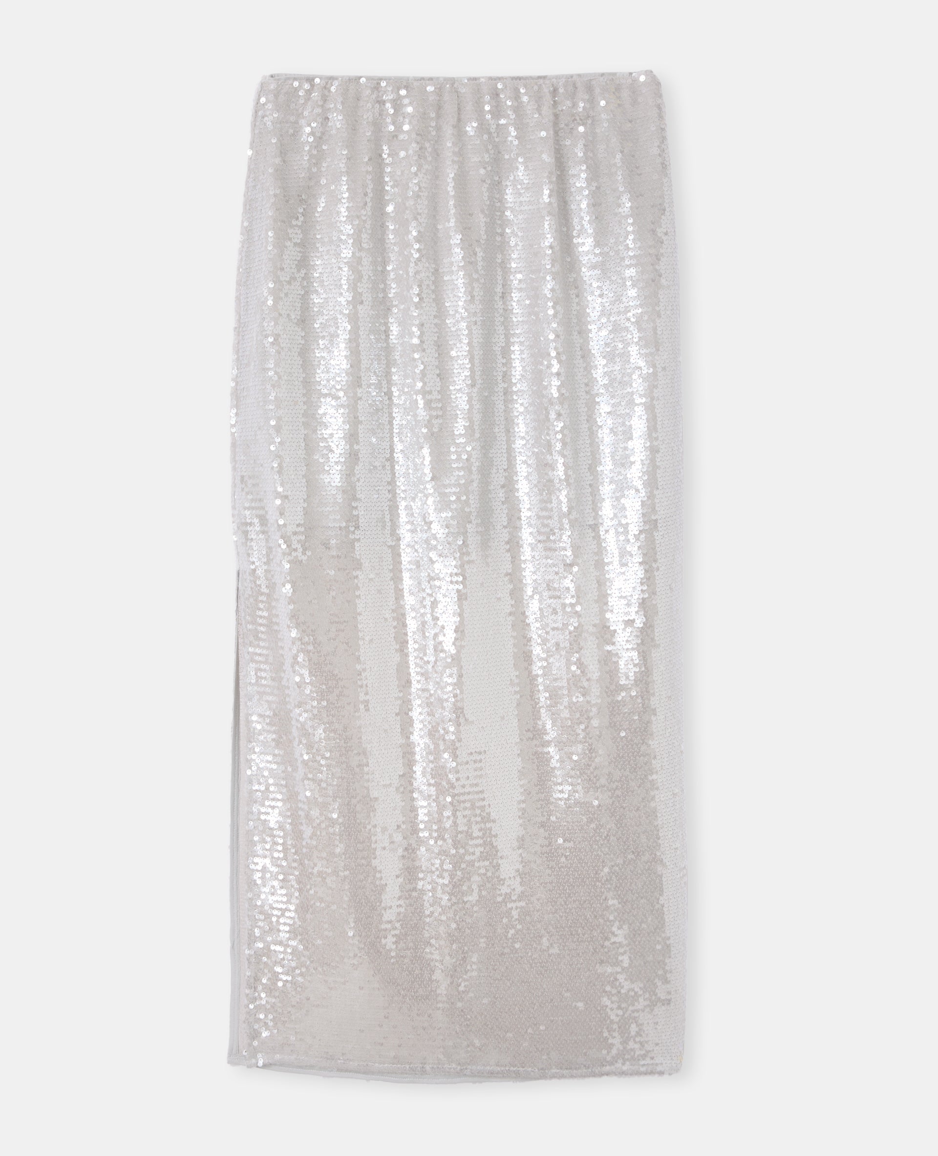Jupe longue et droite avec sequins
