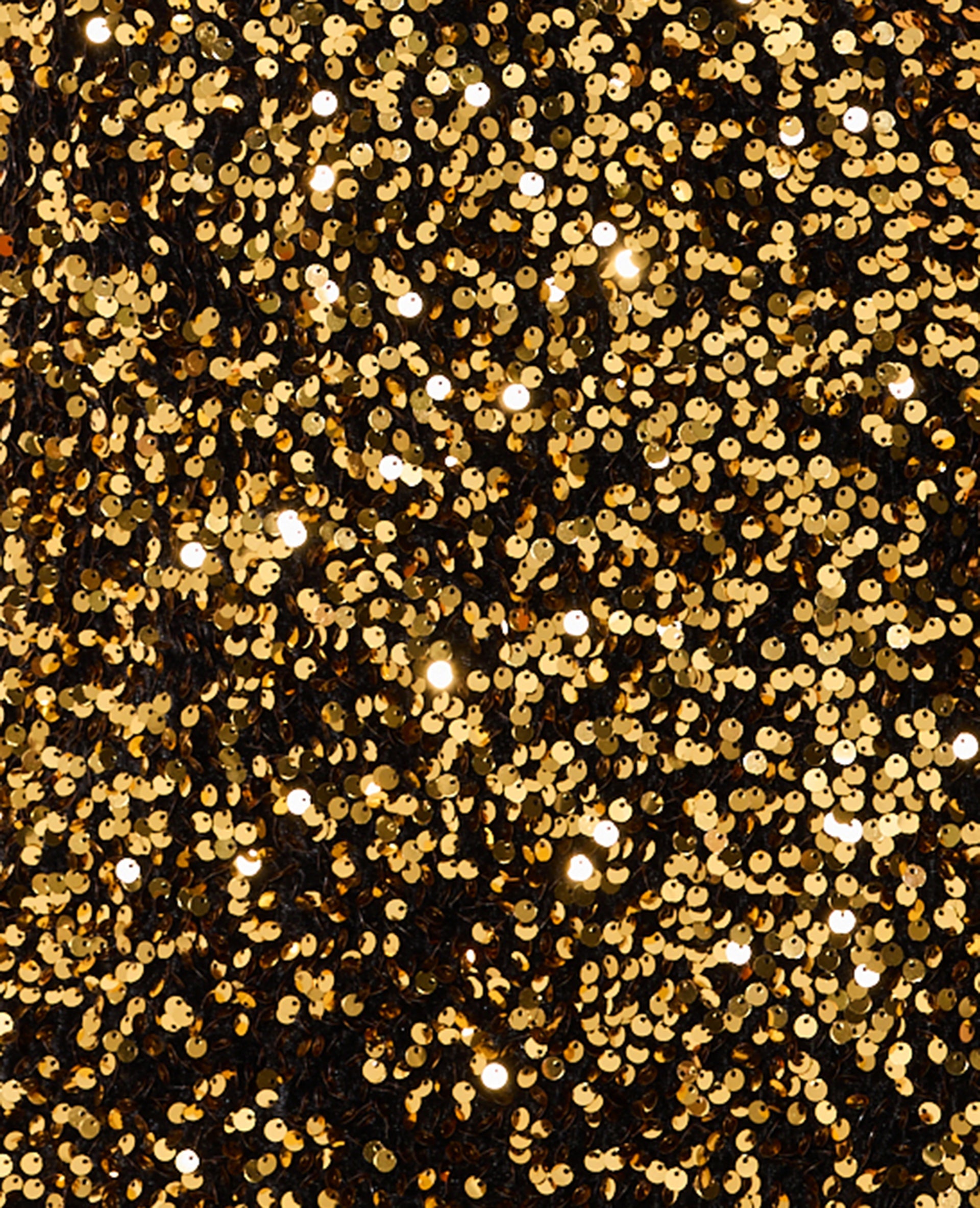 Robe longue asymétrique avec sequins