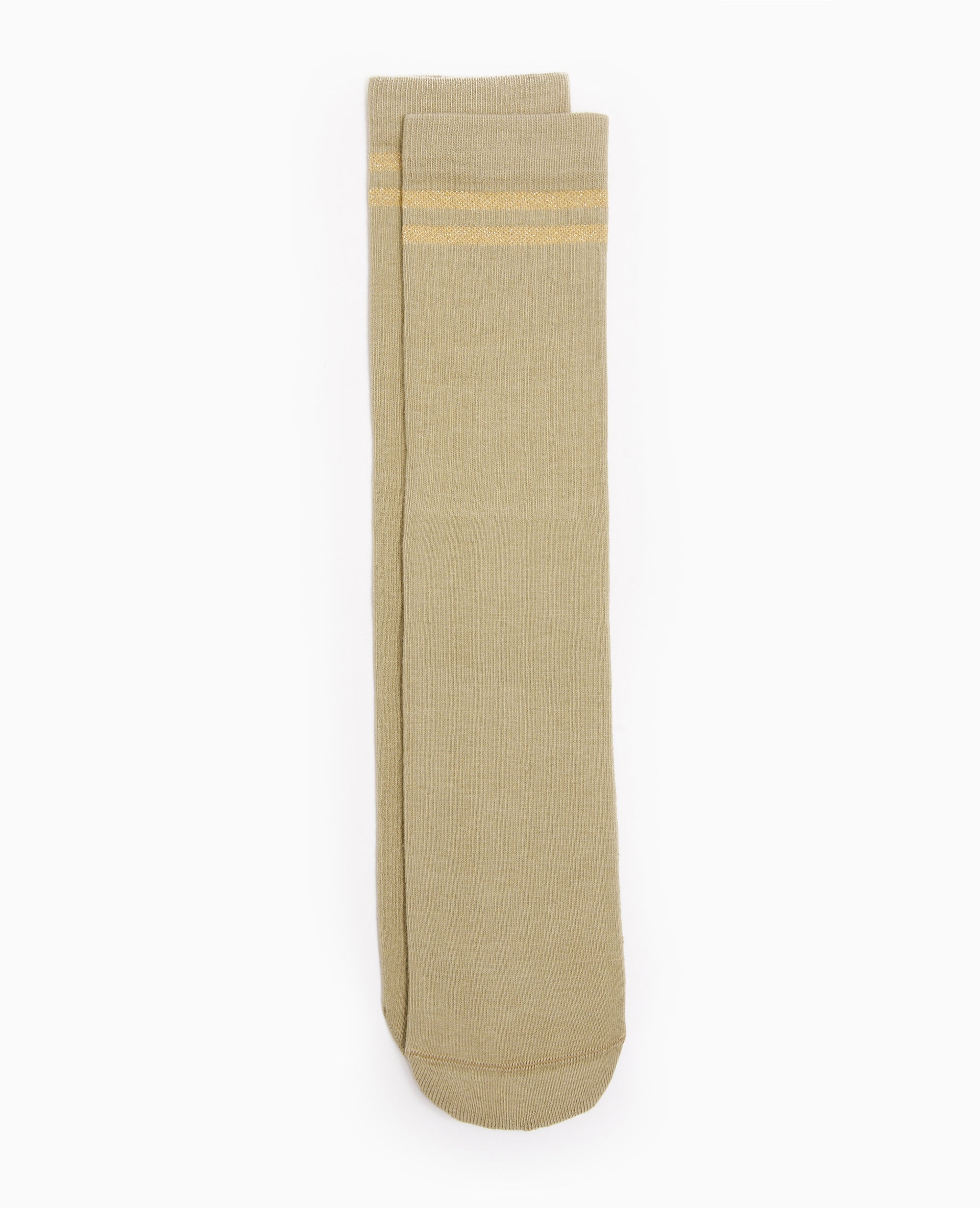 Paire de chaussettes avec bandes lurex