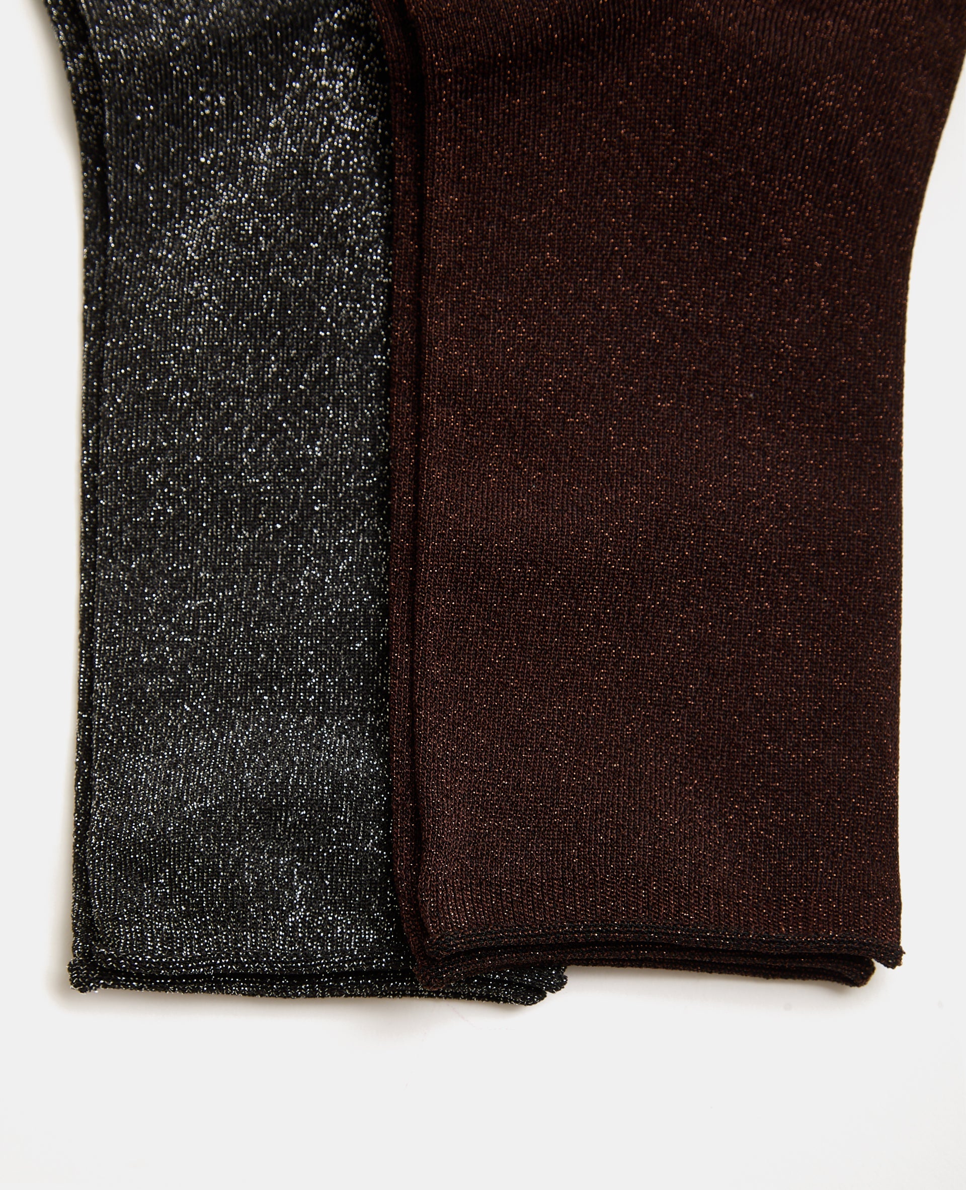 Lot de 2 paires de chaussettes avec lurex