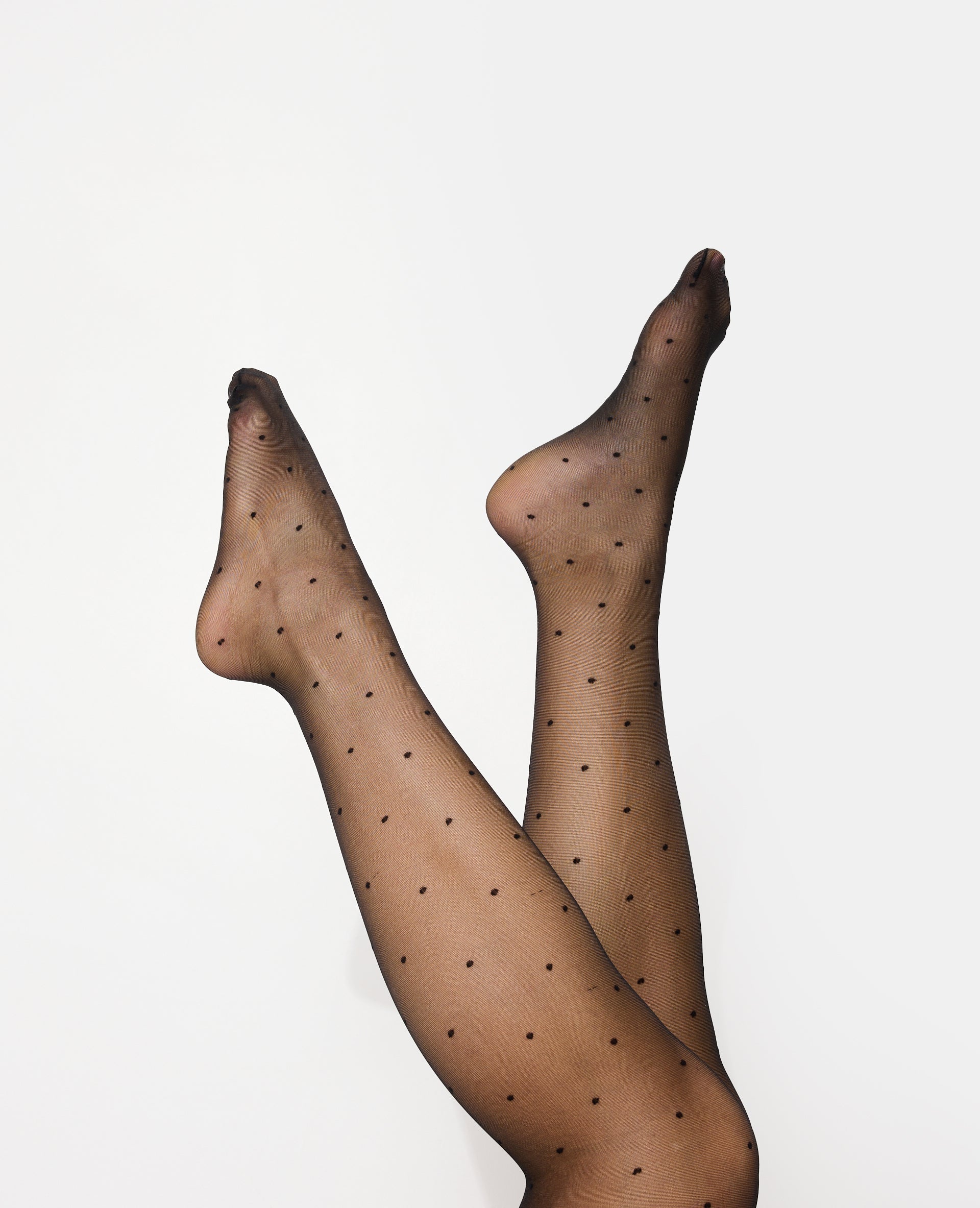 Collants plumetis 20 deniers