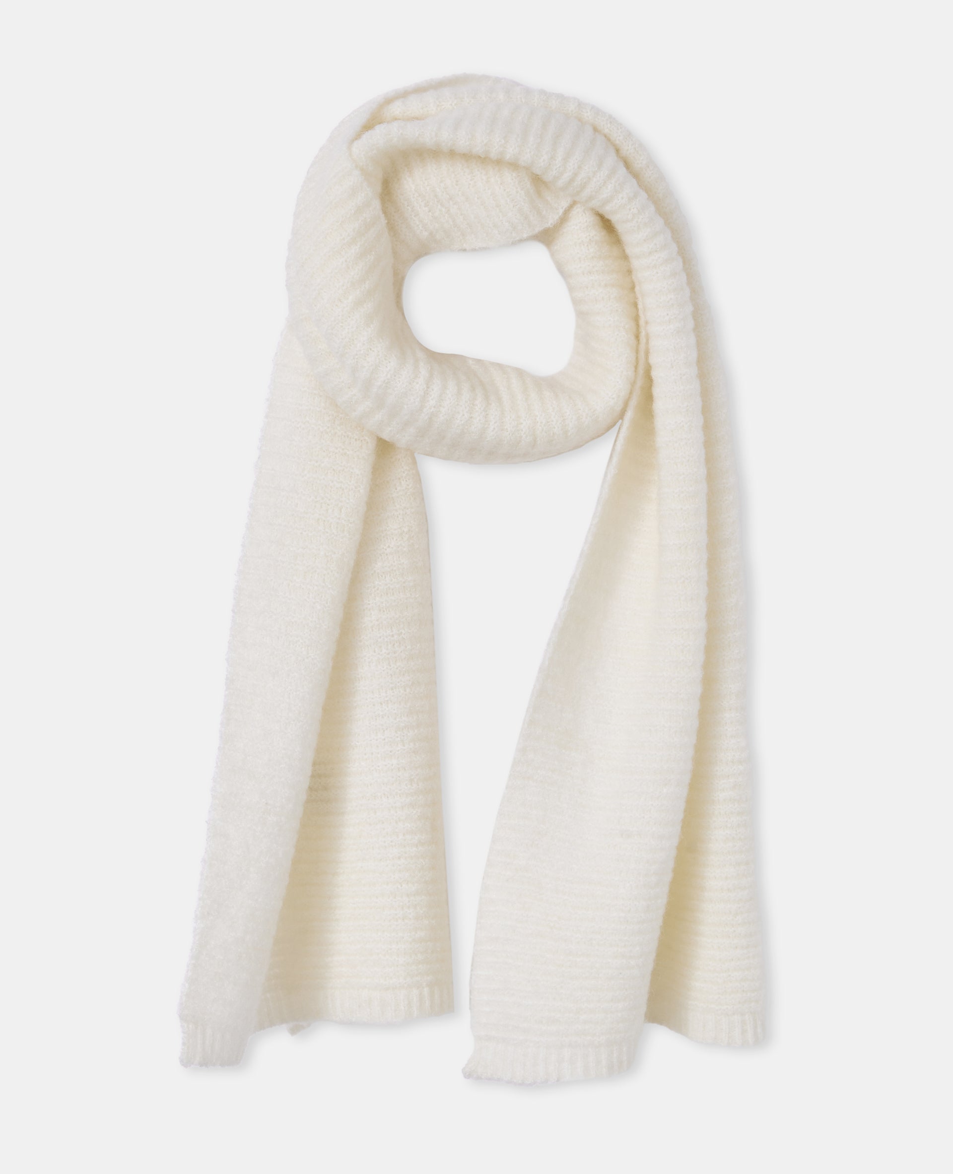 Maxi-écharpe avec laine et mohair