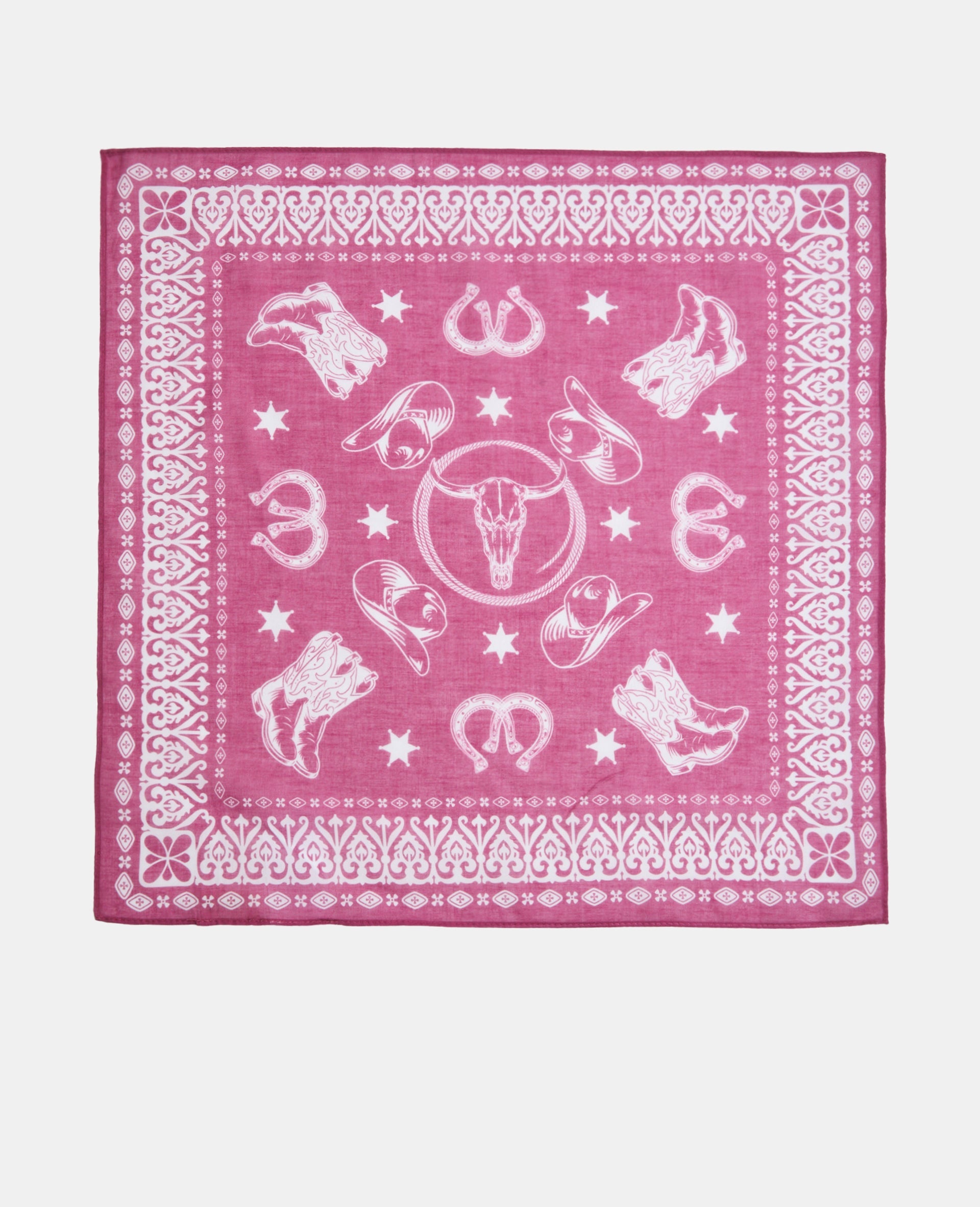 Foulard bandana avec santiags
