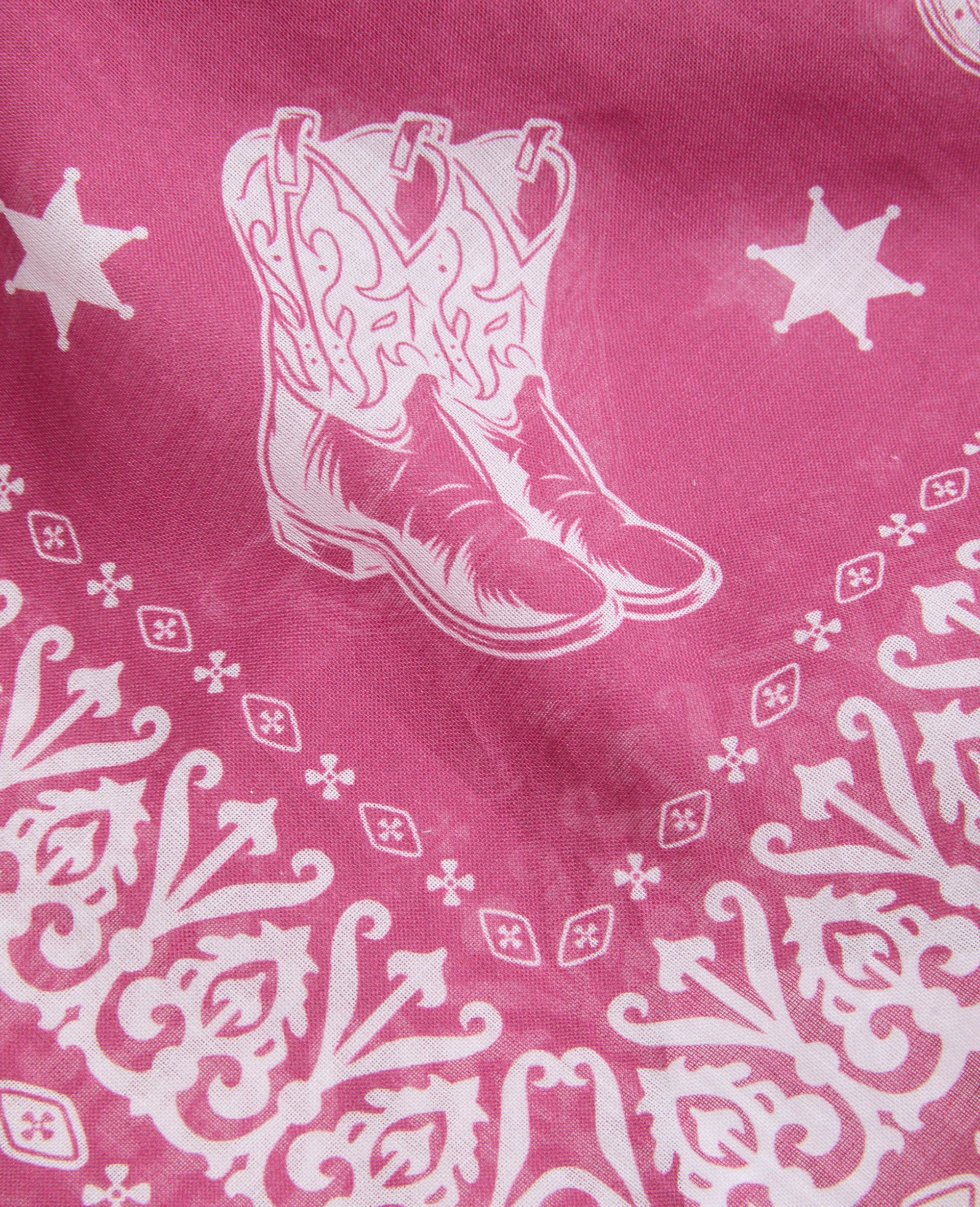 Foulard bandana avec santiags