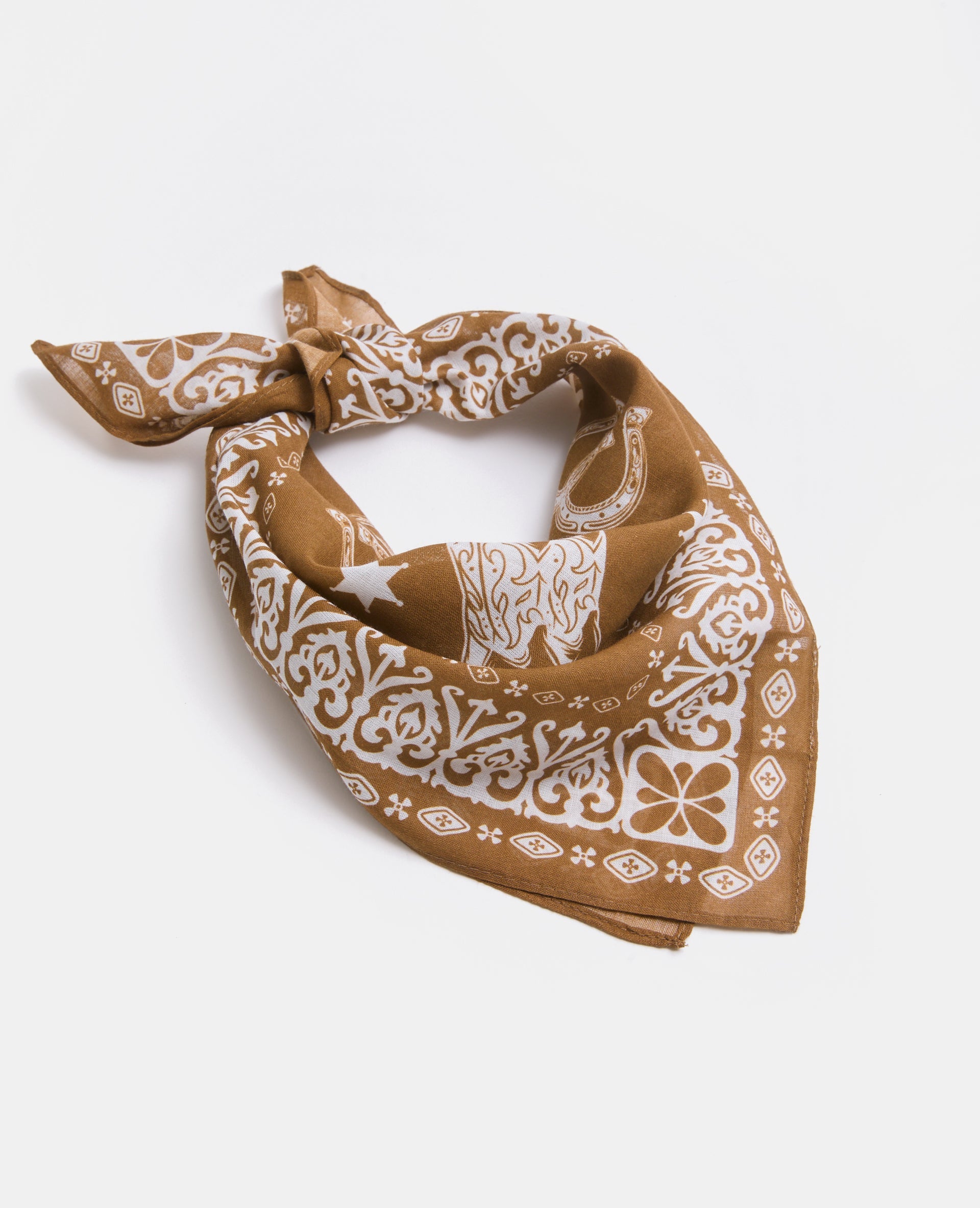 Foulard bandana avec santiags