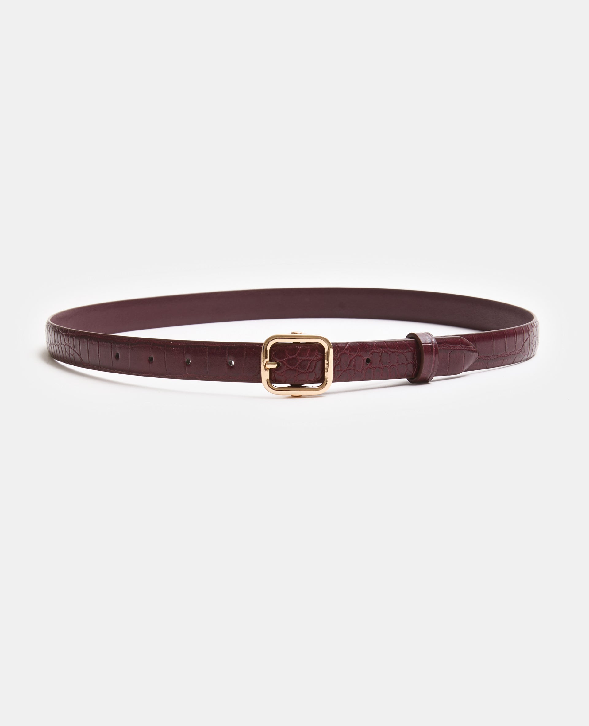 Ceinture effet croco