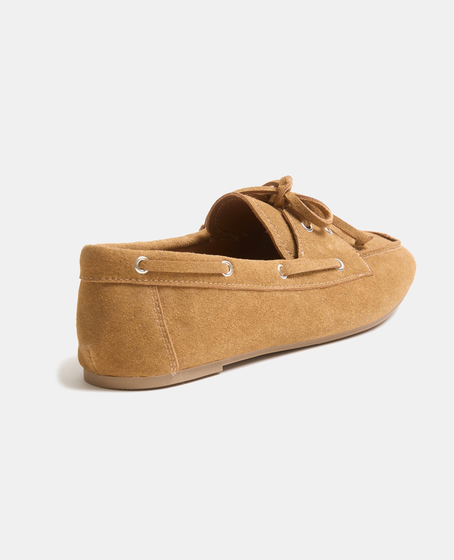Mocassins en suédine