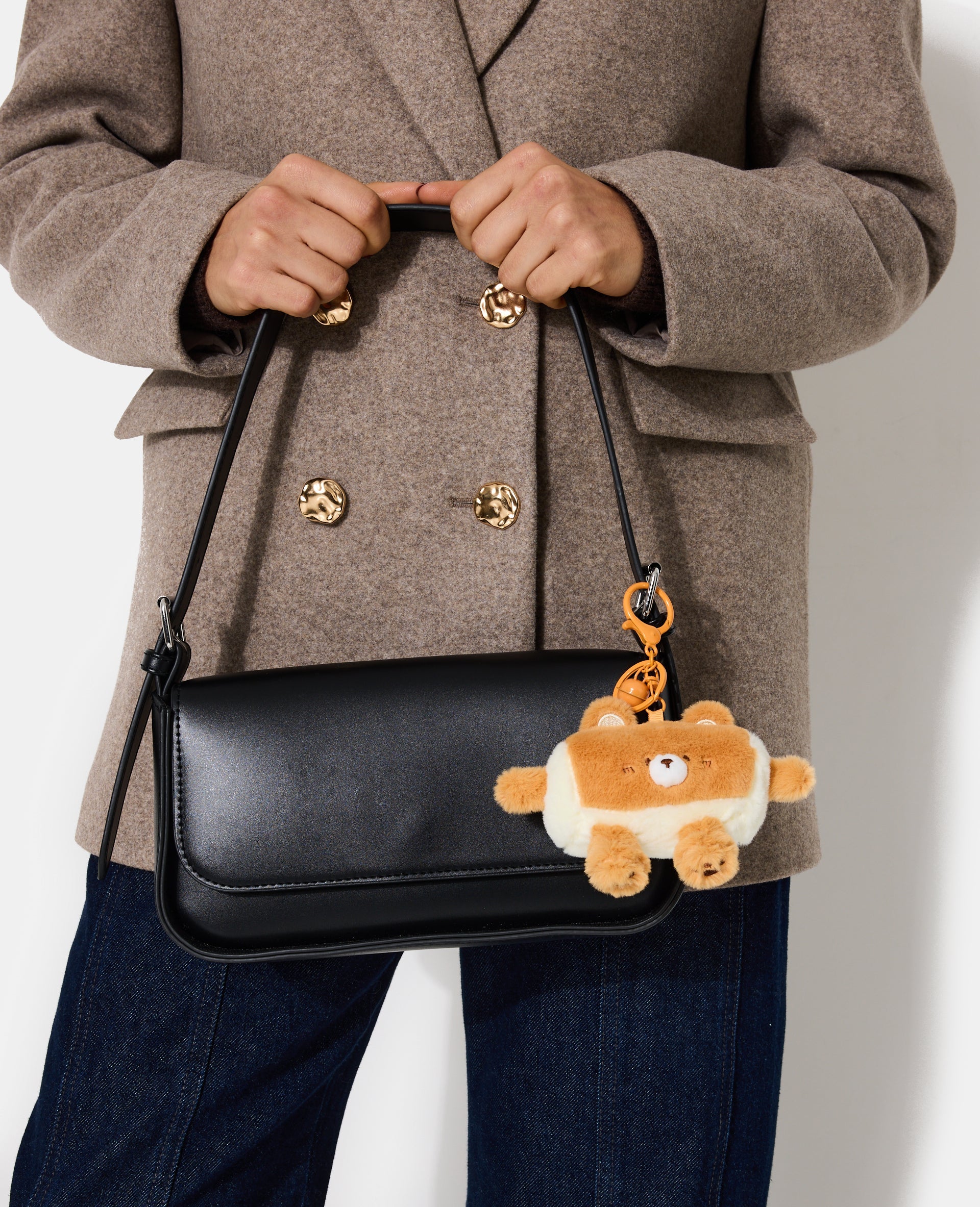 Déco de sac ourson en peluche