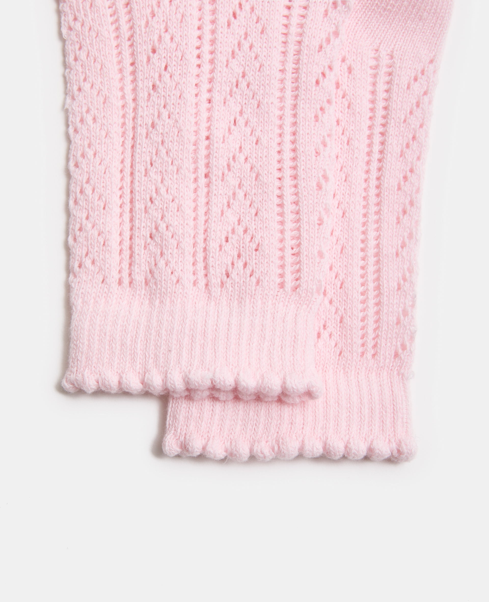 Paire de chaussettes en maille ajourée